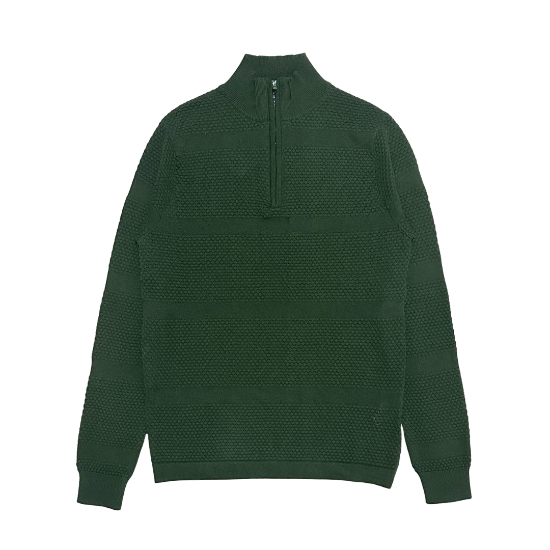 Nalure Ryan Sweater Pria | Half Zipper Pria | Turtleneck Long Sleeve