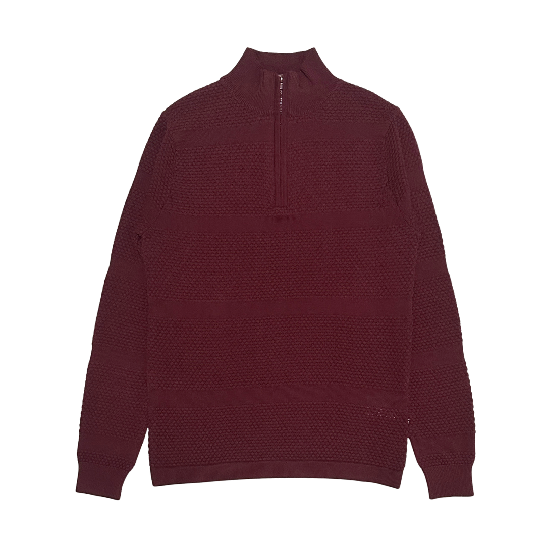 Nalure Ryan Sweater Pria | Half Zipper Pria | Turtleneck Long Sleeve