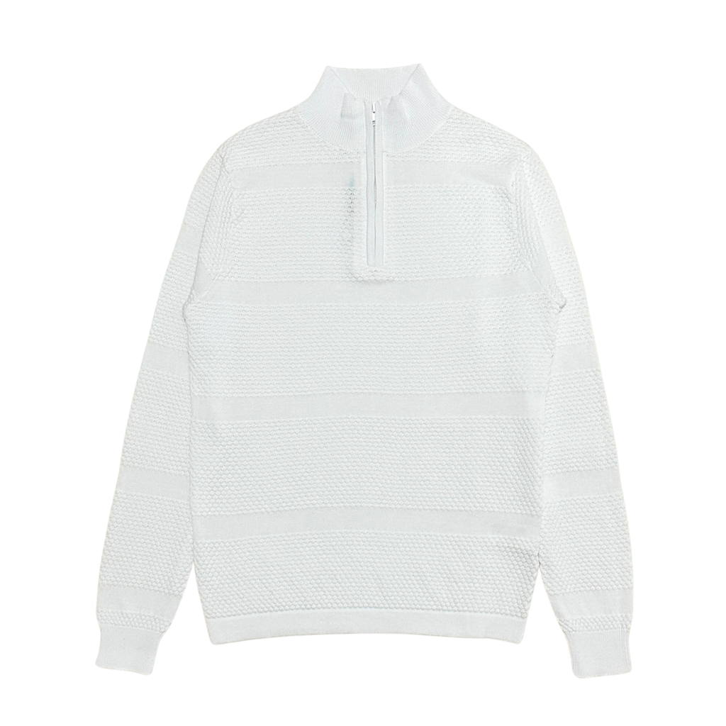 Nalure Ryan Sweater Pria | Half Zipper Pria | Turtleneck Long Sleeve