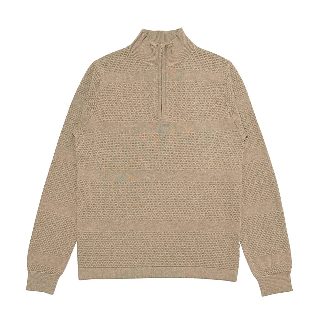 Nalure Ryan Sweater Pria | Half Zipper Pria | Turtleneck Long Sleeve