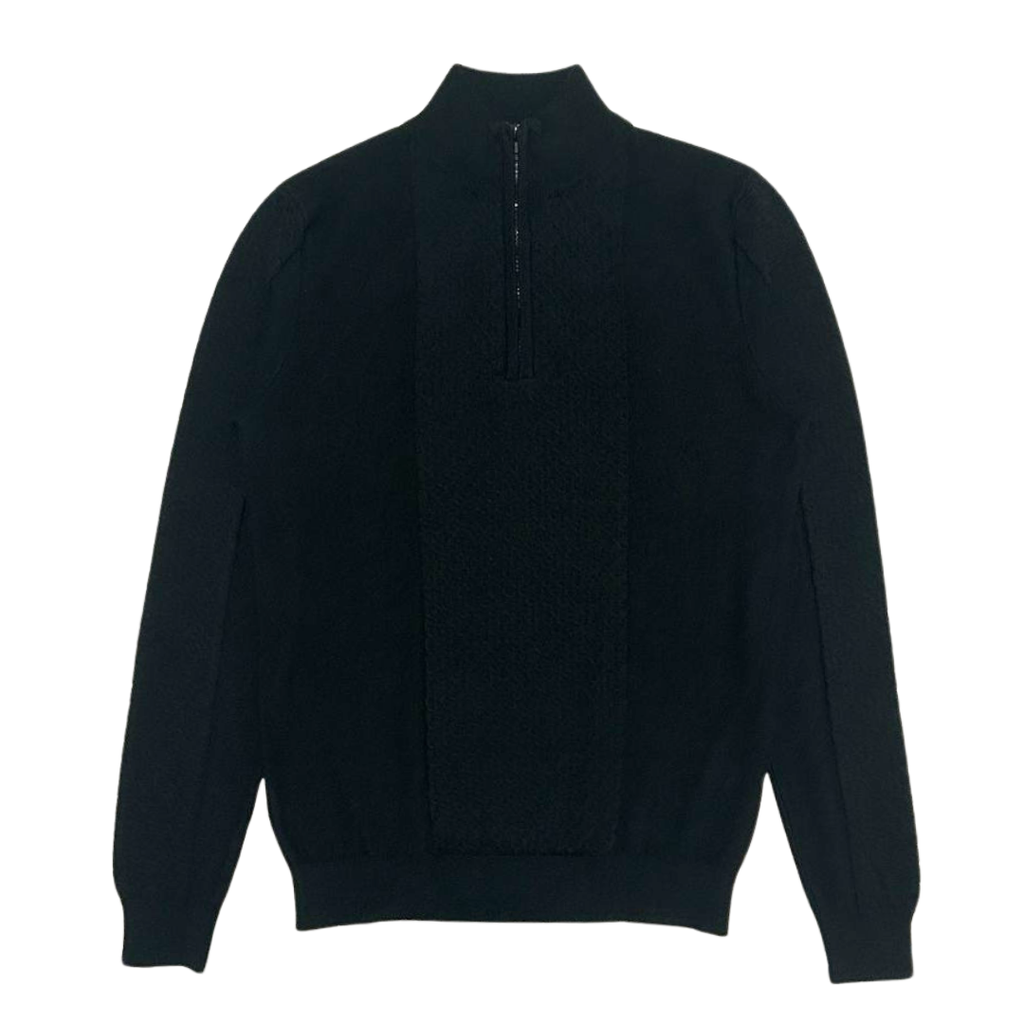 Nalure Arvin Sweater Pria | Half Zipper Pria | Knitwear Cowok