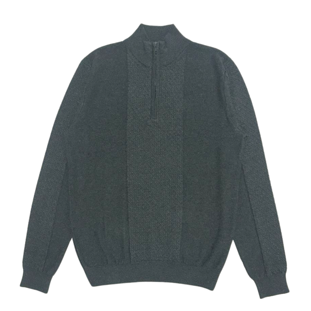 Nalure Arvin Sweater Pria | Half Zipper Pria | Knitwear Cowok