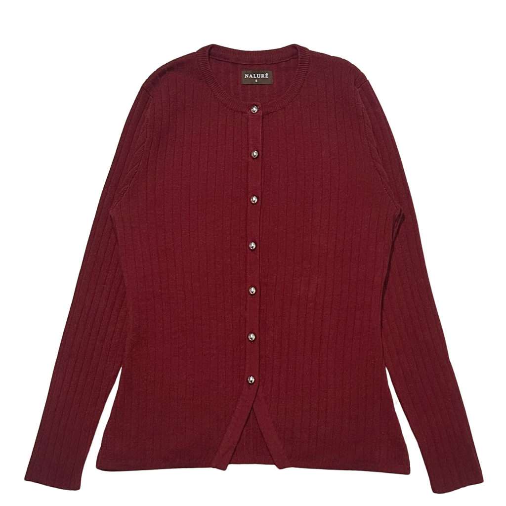 Nalure Diana Cardigan Wanita | Basic Knit Cardigan | Long Sleeve