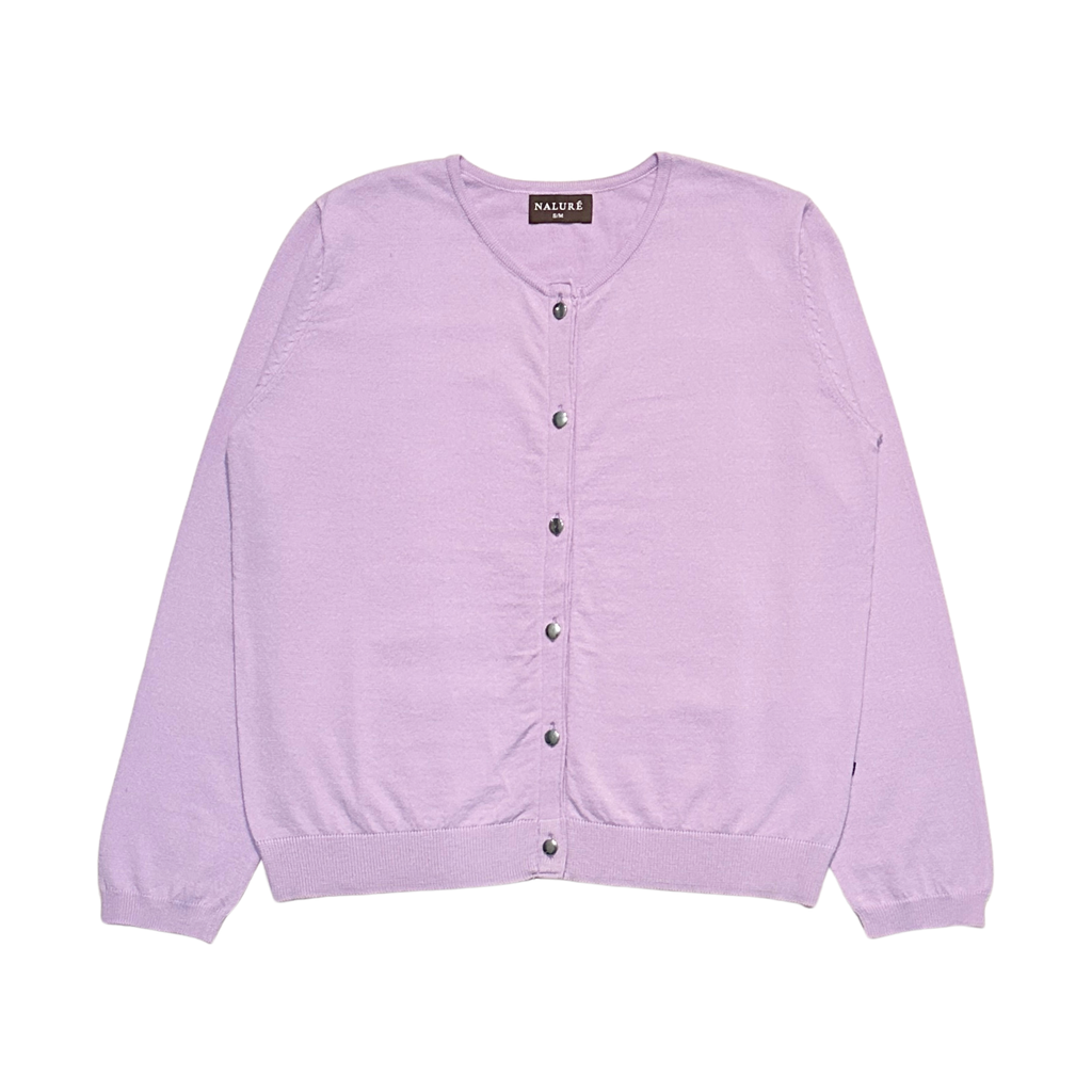 Nalure Luna Cardigan Wanita | Basic Knit Cardigan | Korean Style