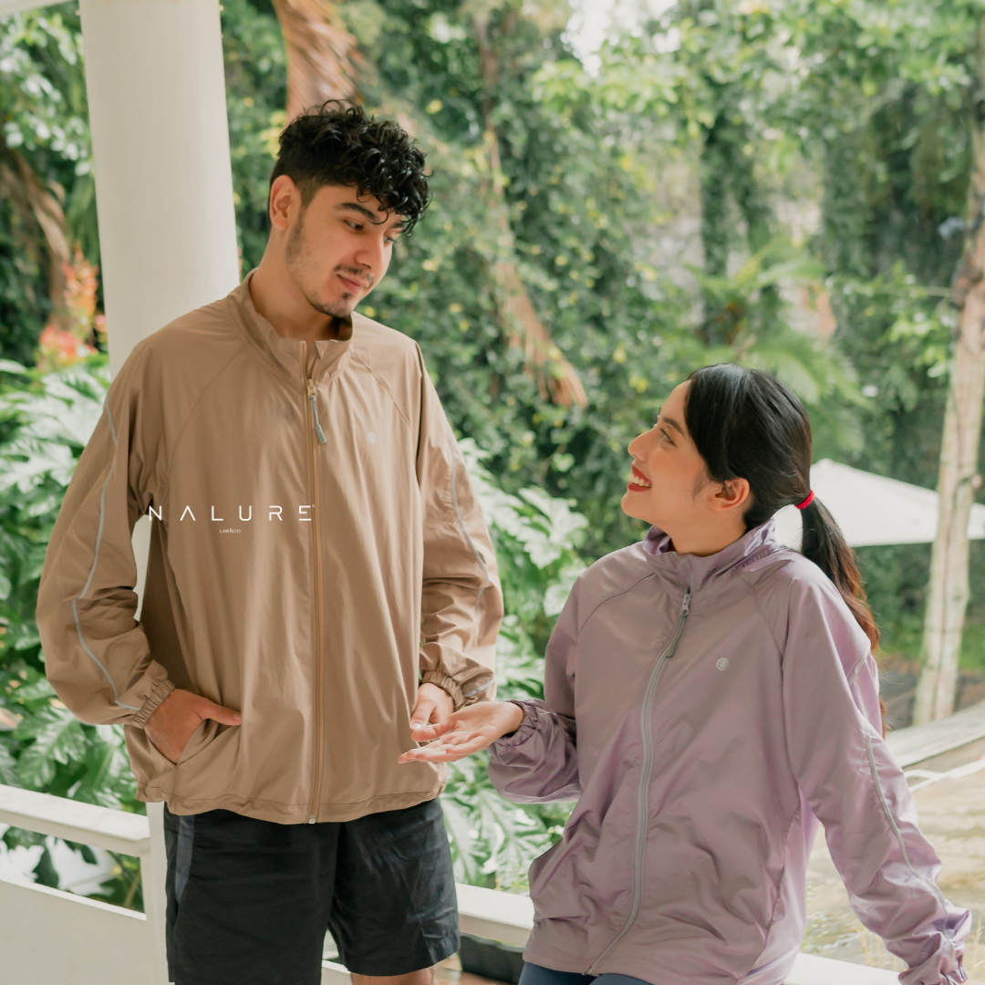 Nalure Nala Parachute Jacket | Jaket Olahraga | Jaket Unisex | Jaket Parasut Premium