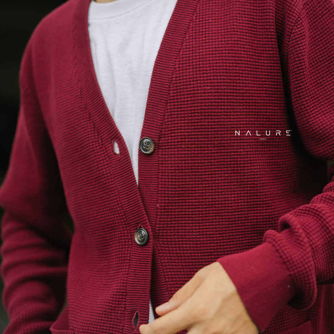 Nalure Logan Pocket Waffle Cardigan