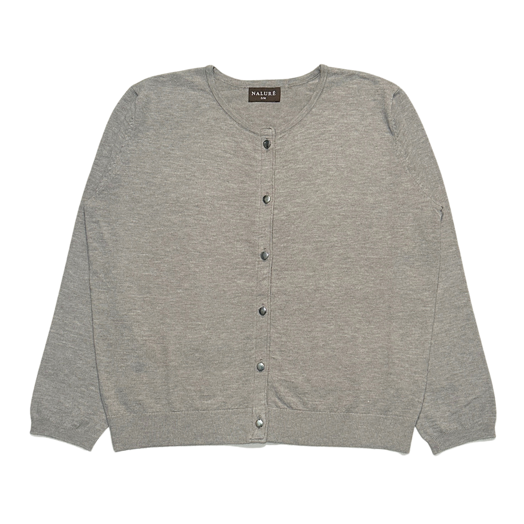 Nalure Luna Cardigan Wanita | Basic Knit Cardigan | Korean Style