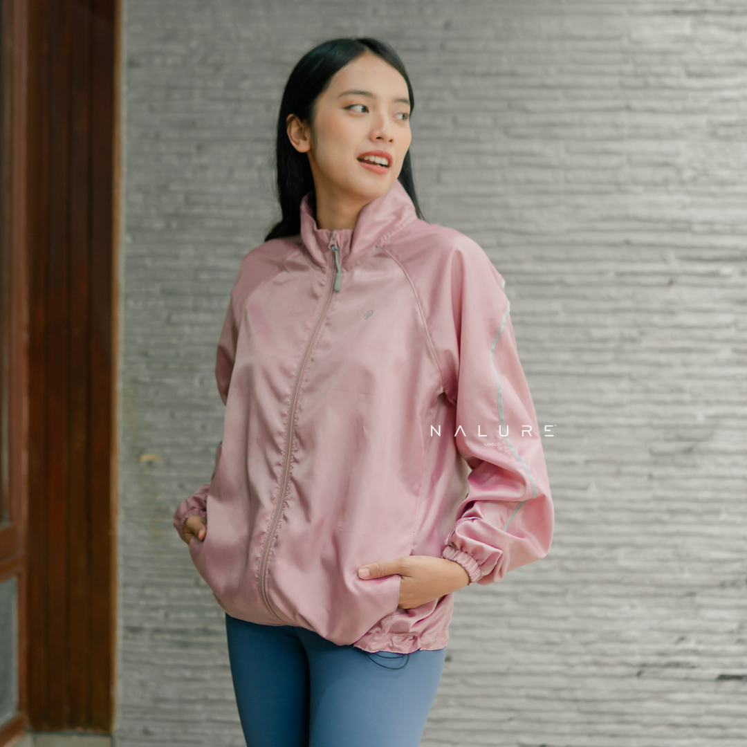 Nalure Nala Parachute Jacket | Jaket Olahraga | Jaket Unisex | Jaket Parasut Premium