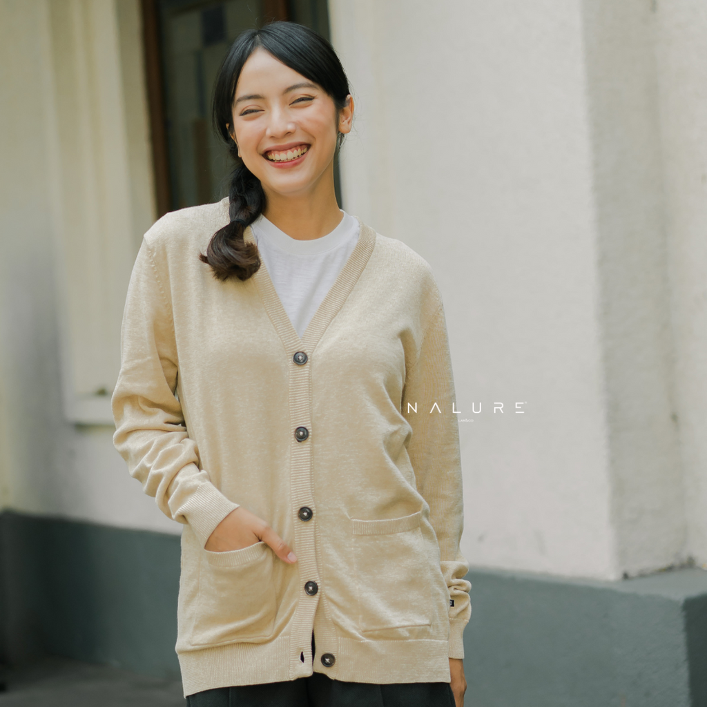 Nalure Morgan Button Cardigan