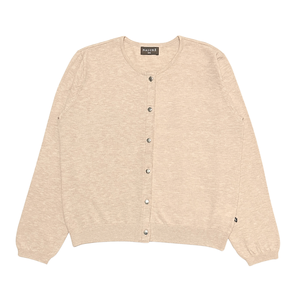 Nalure Luna Cardigan Wanita | Basic Knit Cardigan | Korean Style