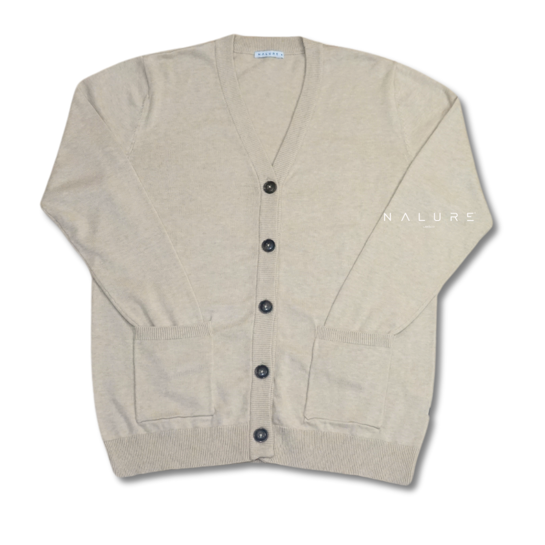 Nalure Morgan Button Cardigan | Atasan Unisex | Cardigan Rajut | Knit