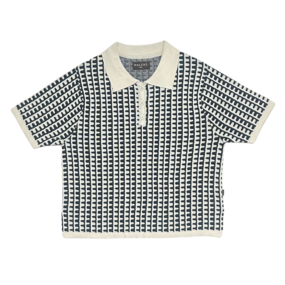 Nalure Kelly Polo Shirt Wanita | Knit Katun | Lengan Pendek Kerah