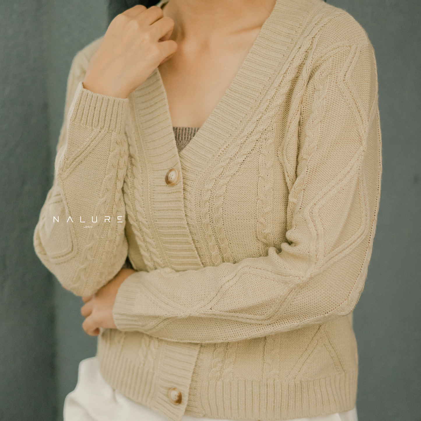 Nalure Chloe Cable Cardigan