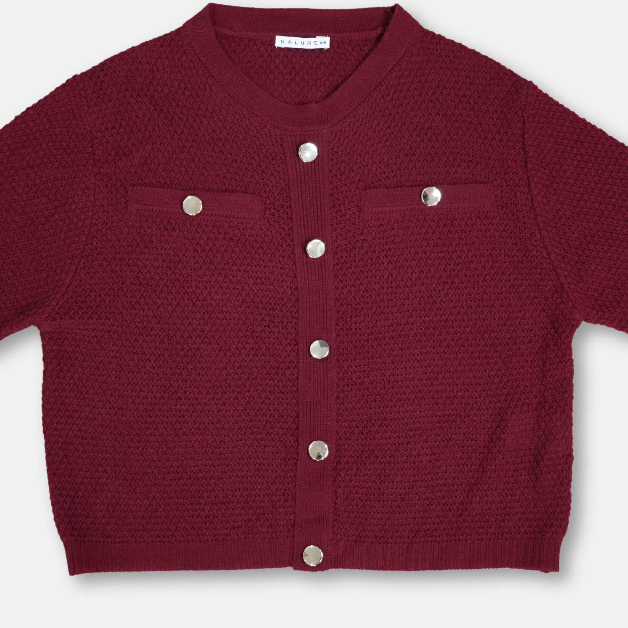 Nalure Barbara Top Gold Button