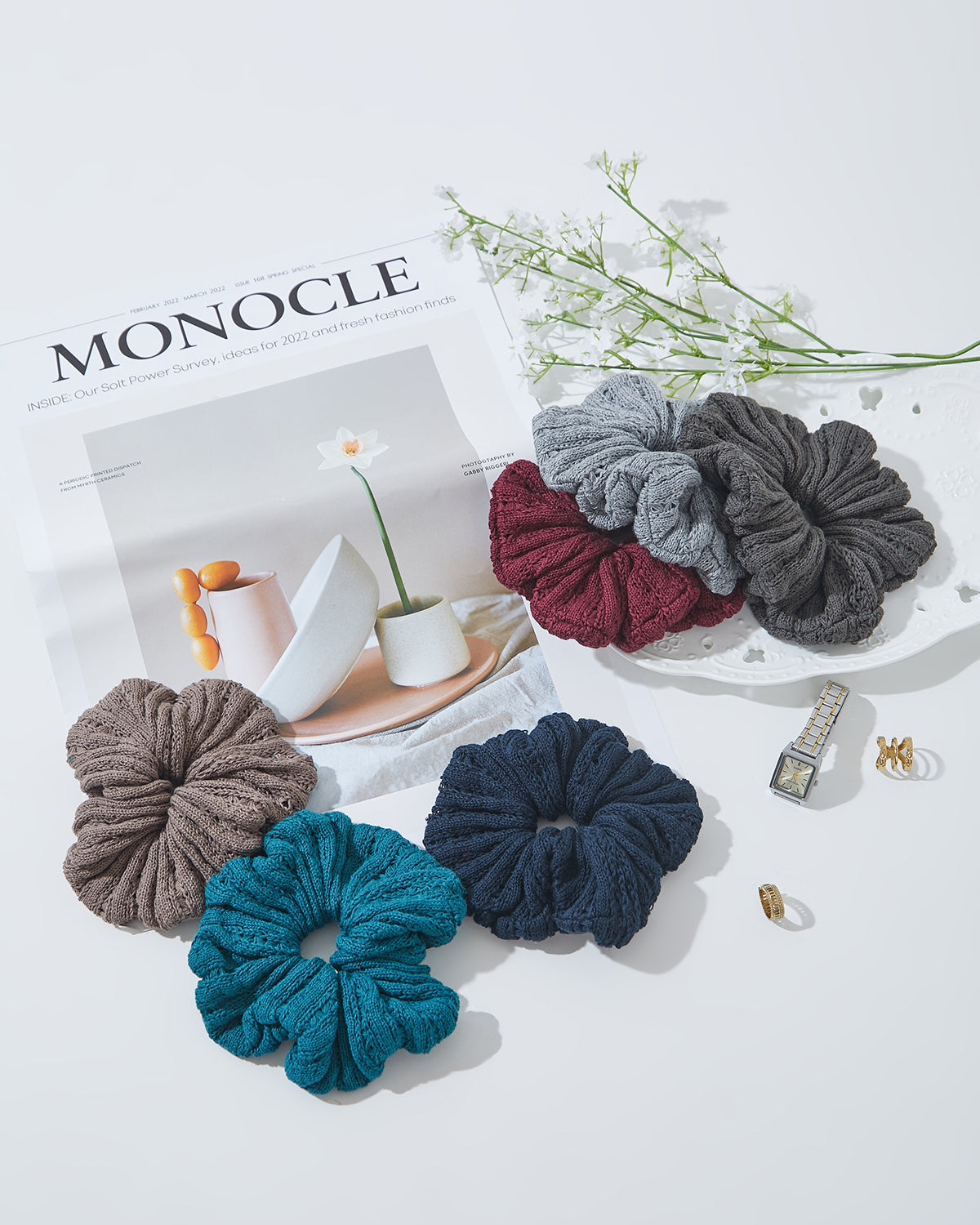 Nalure Ikat Rambut Wanita | Scrunchie Korean Style