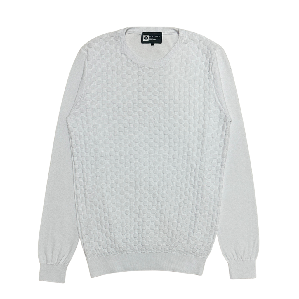 Nalure Damara Sweater Pria | Knitwear Cowok | Crewneck Long Sleeve