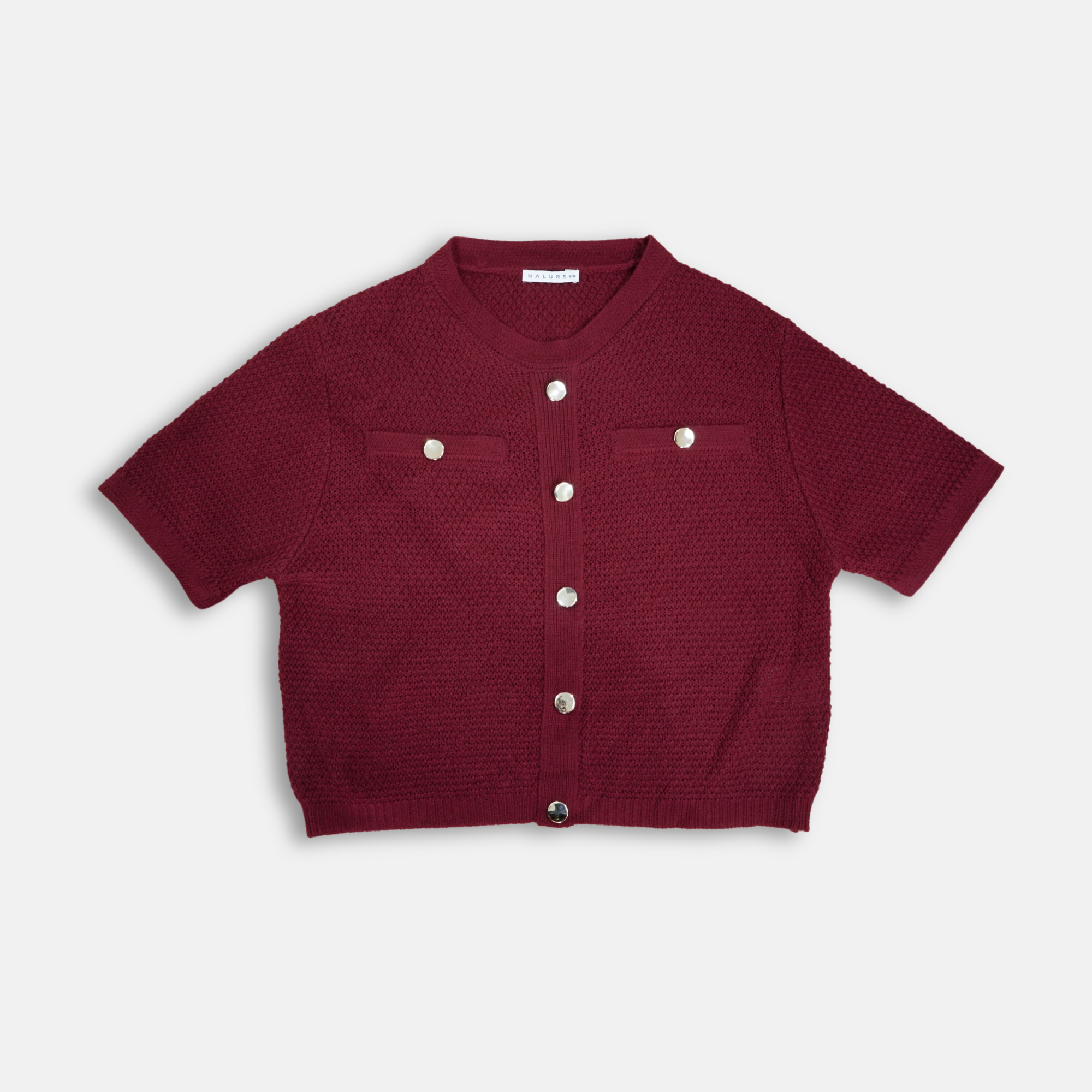 Nalure Barbara Top Gold Button