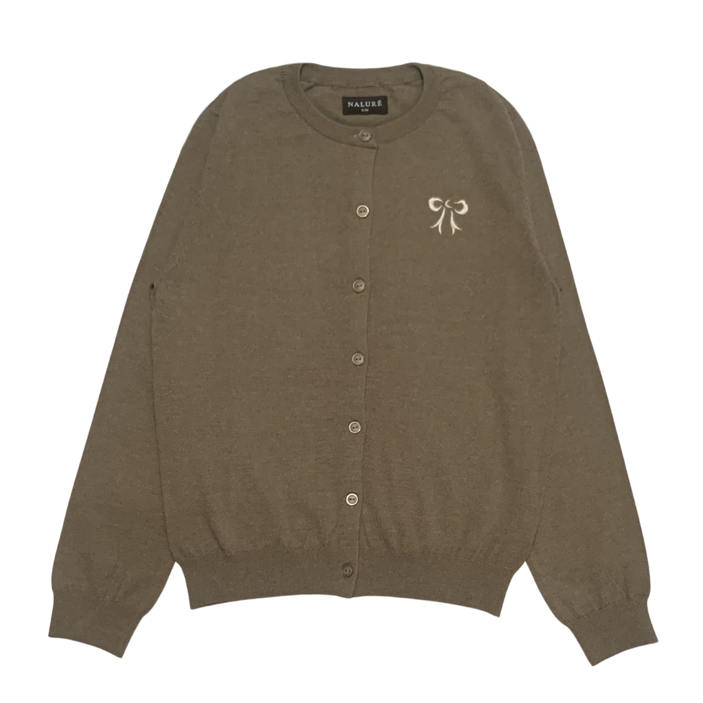 Nalure Hera Cardigan Wanita | Cardigan Basic | Korean Style Long Sleeve