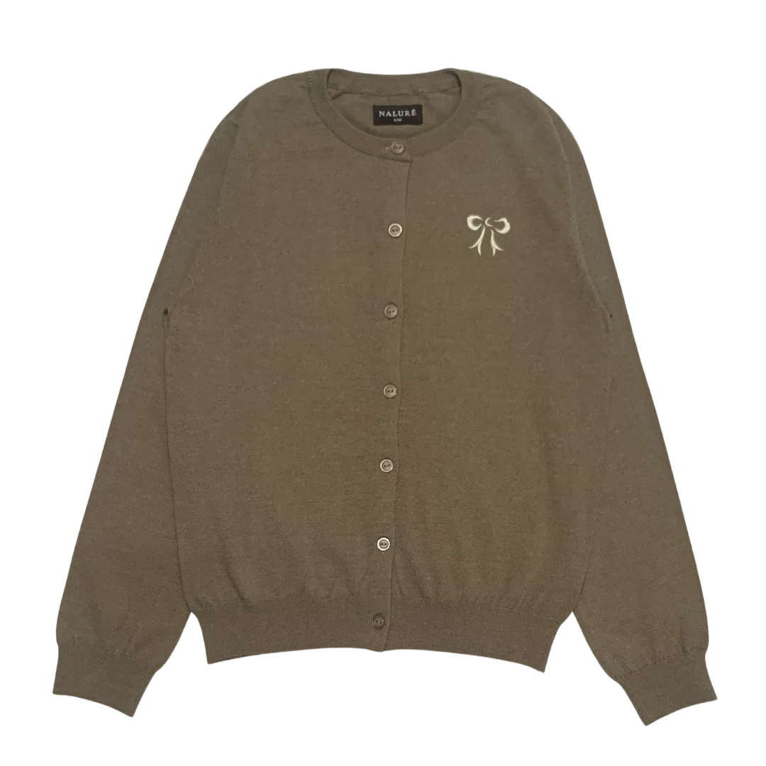 Nalure Hera Cardigan Wanita | Cardigan Basic | Korean Style Long Sleeve
