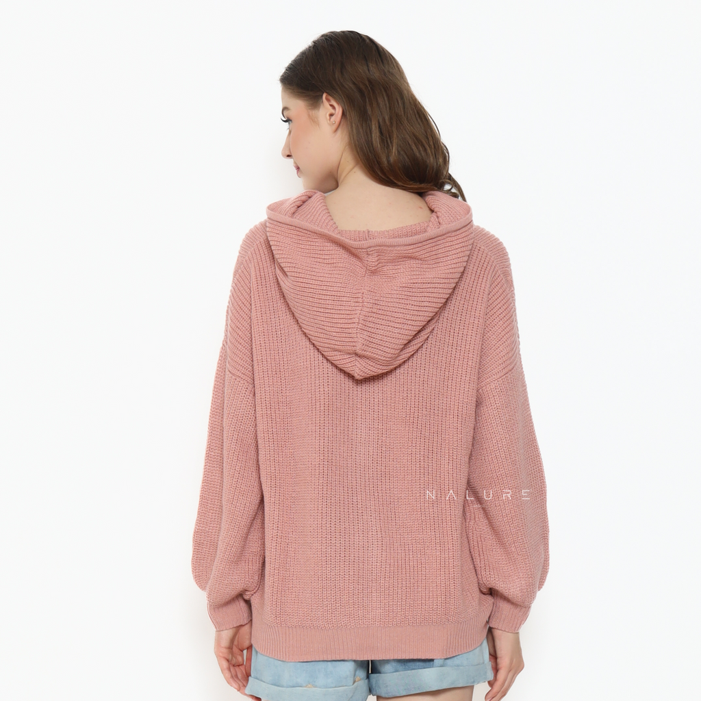 Nalure Griselle Hoodie Knitt Ladies