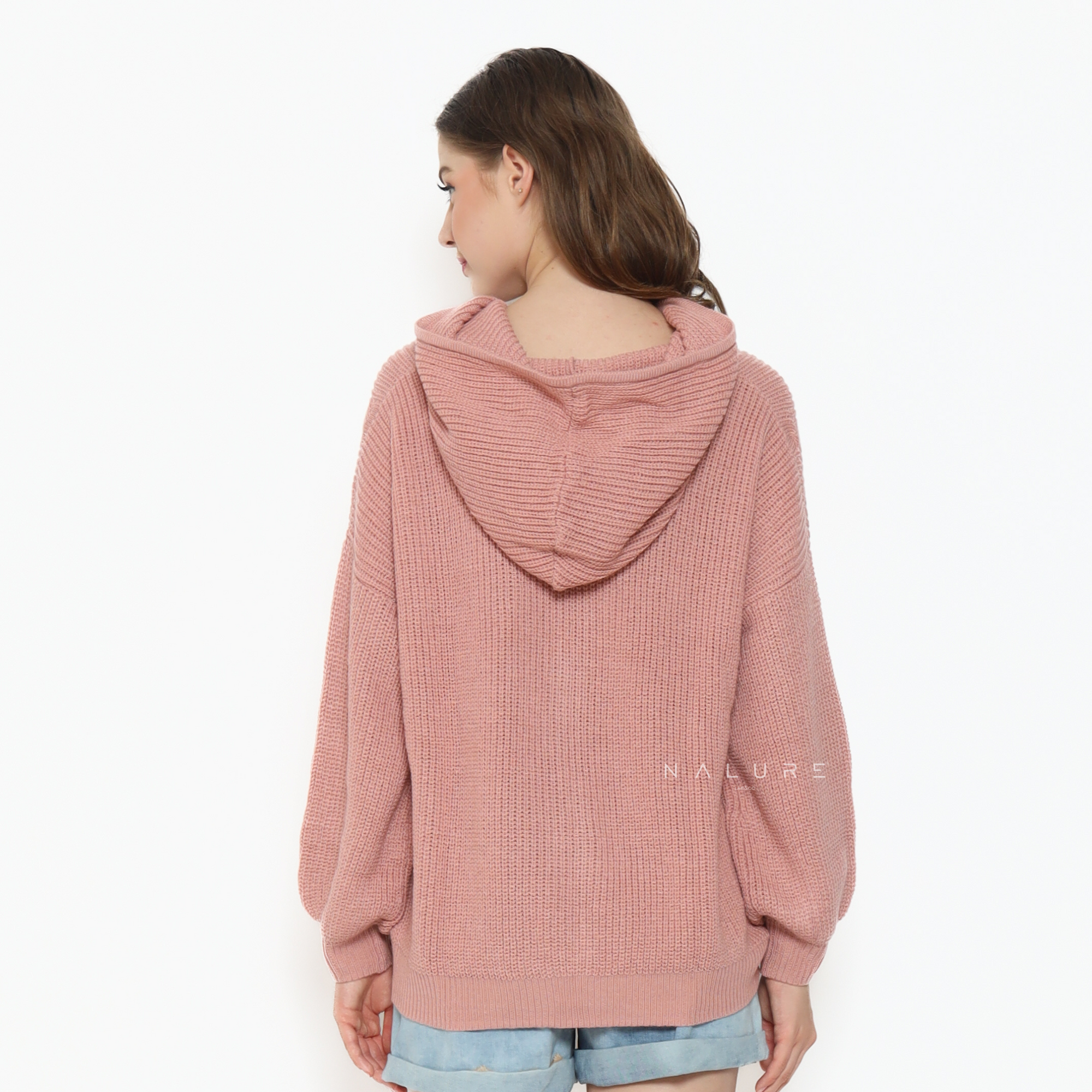 Nalure Griselle Hoodie Knitt Ladies