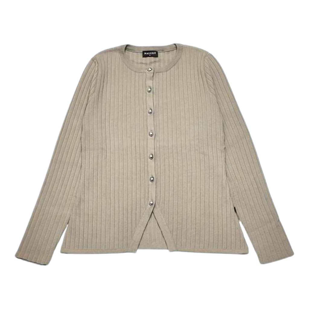 Nalure Diana Cardigan Wanita | Basic Knit Cardigan | Long Sleeve