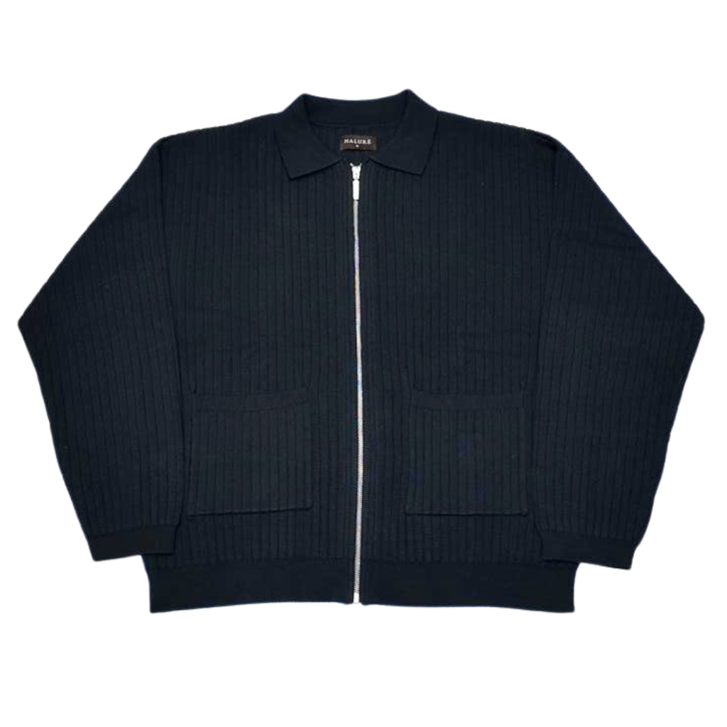 Nalure Jerry Jaket Pria | Jaket Rajut | Long Sleeve