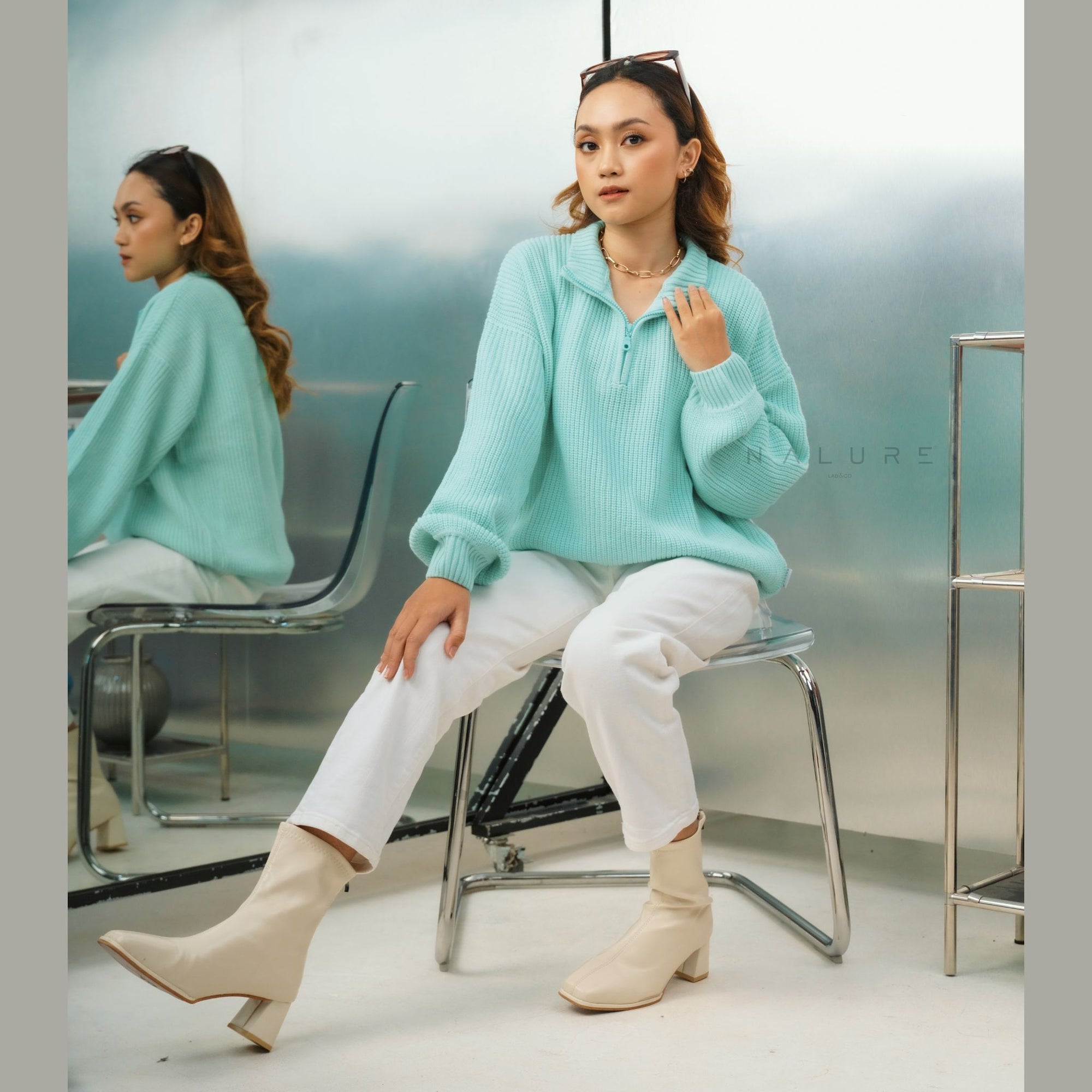 Nalure Iva Ladies Turtleneck Knit