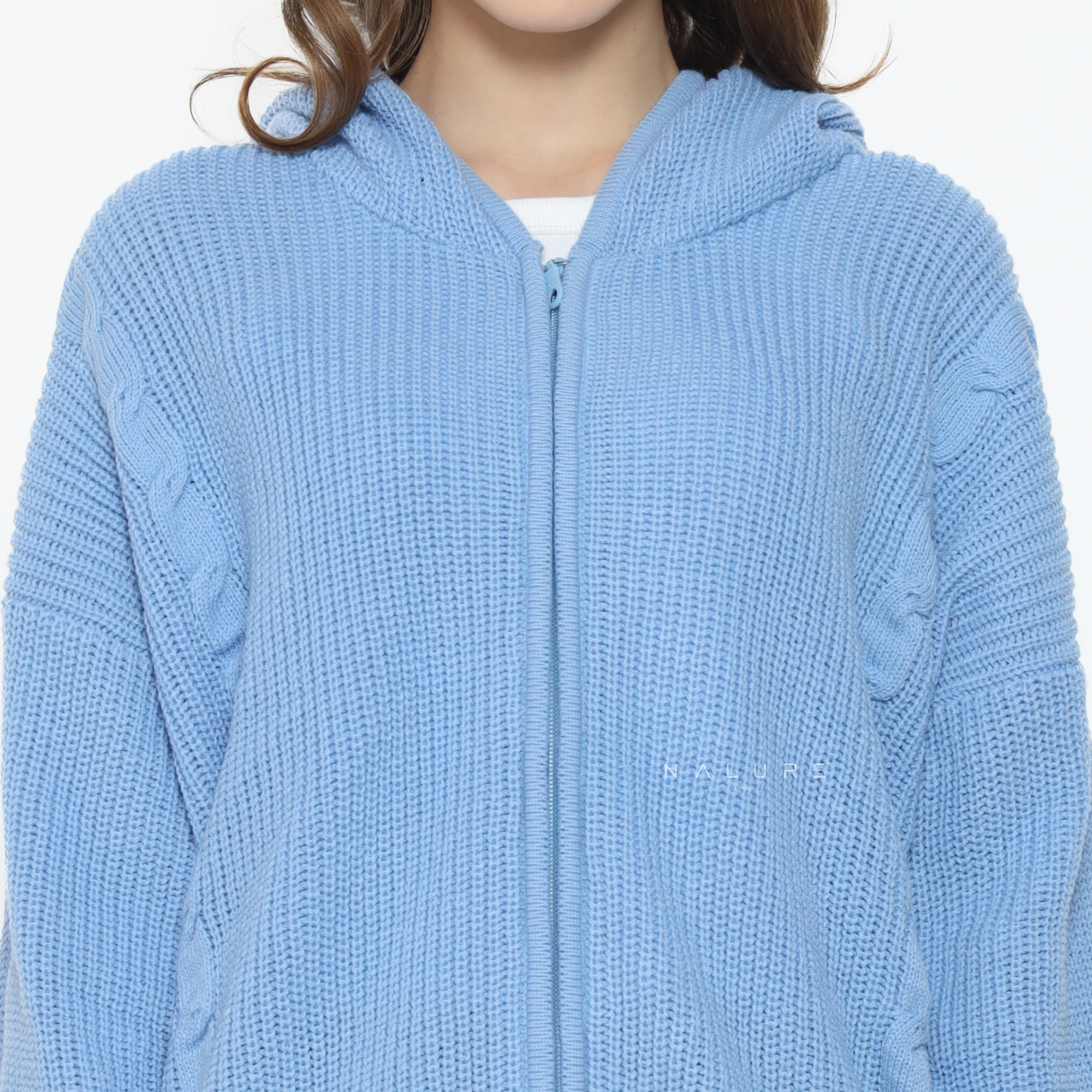 Nalure Griselle Hoodie Knitt Ladies
