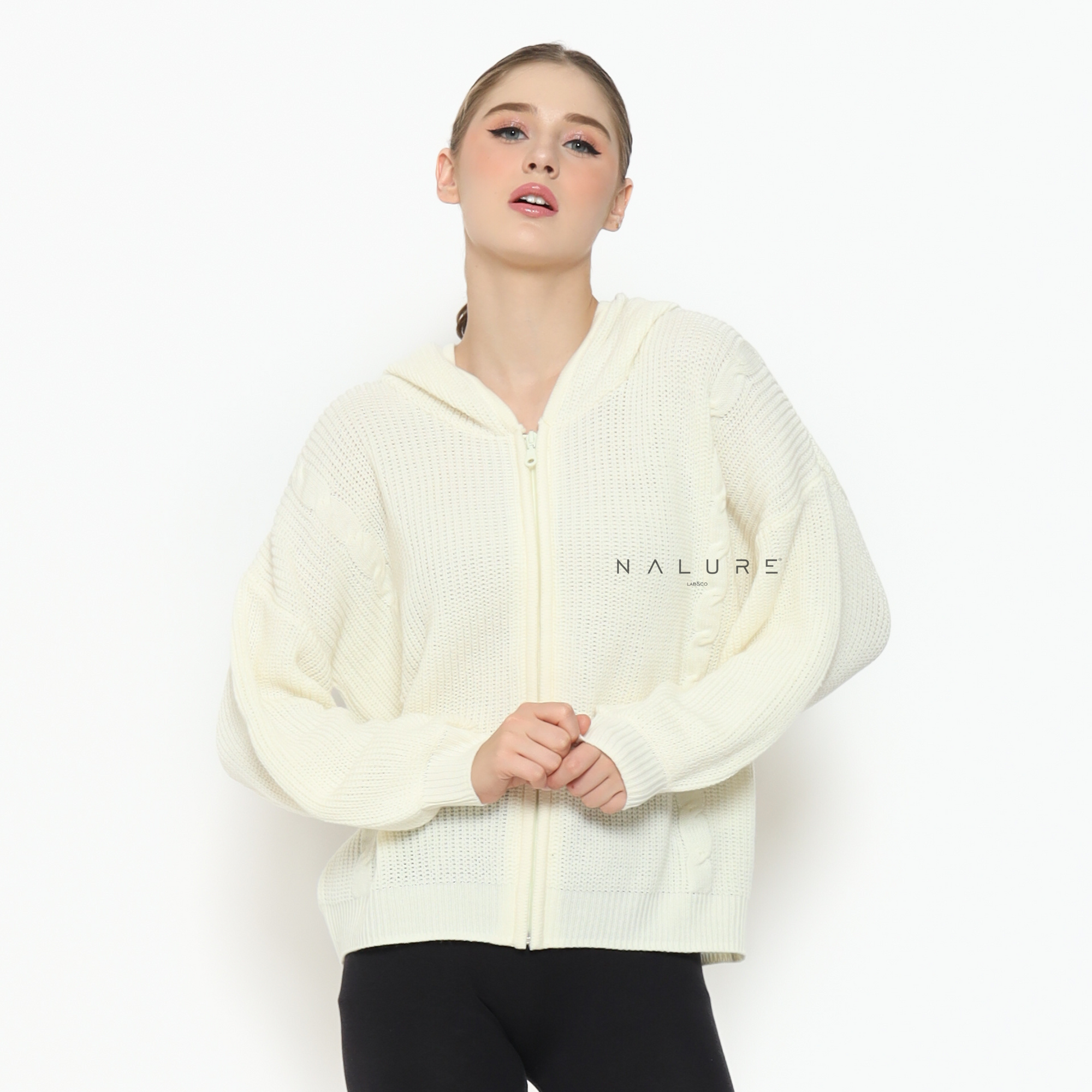 Nalure Griselle Hoodie Knitt Ladies