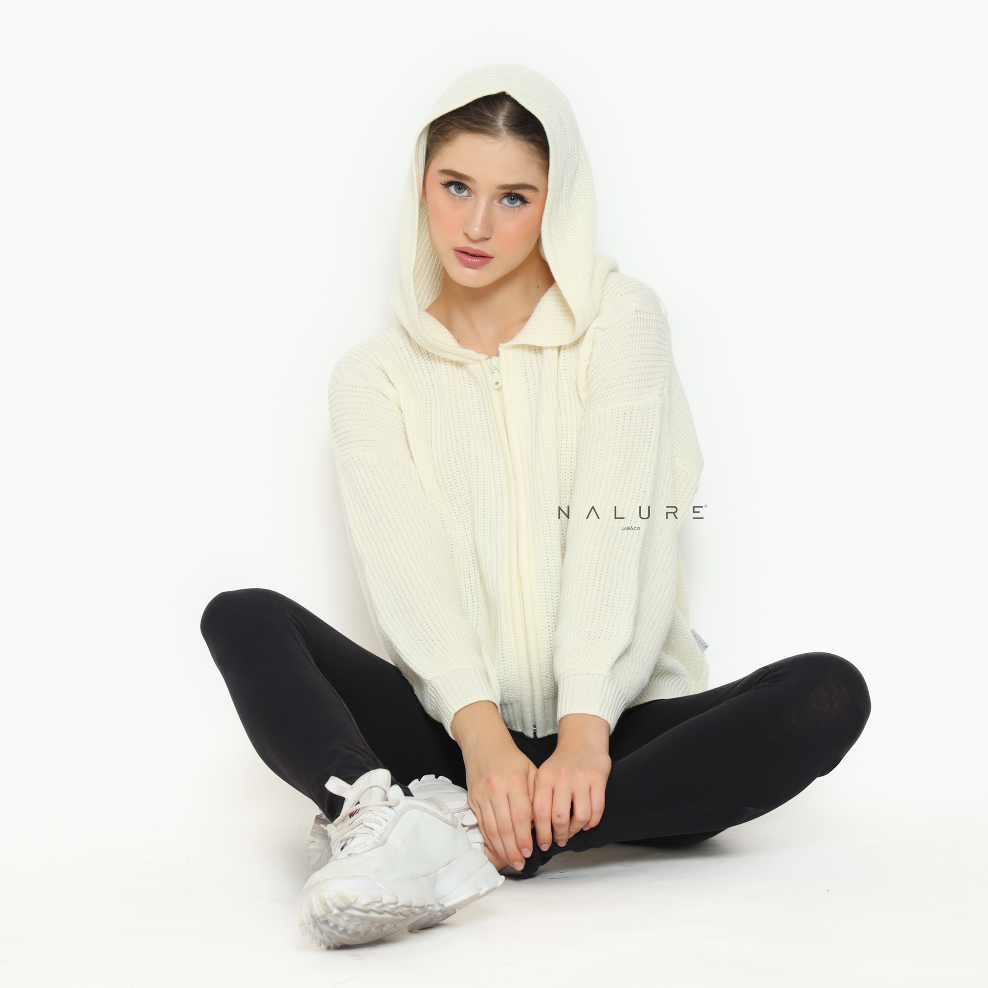 Nalure Griselle Hoodie Knitt Ladies