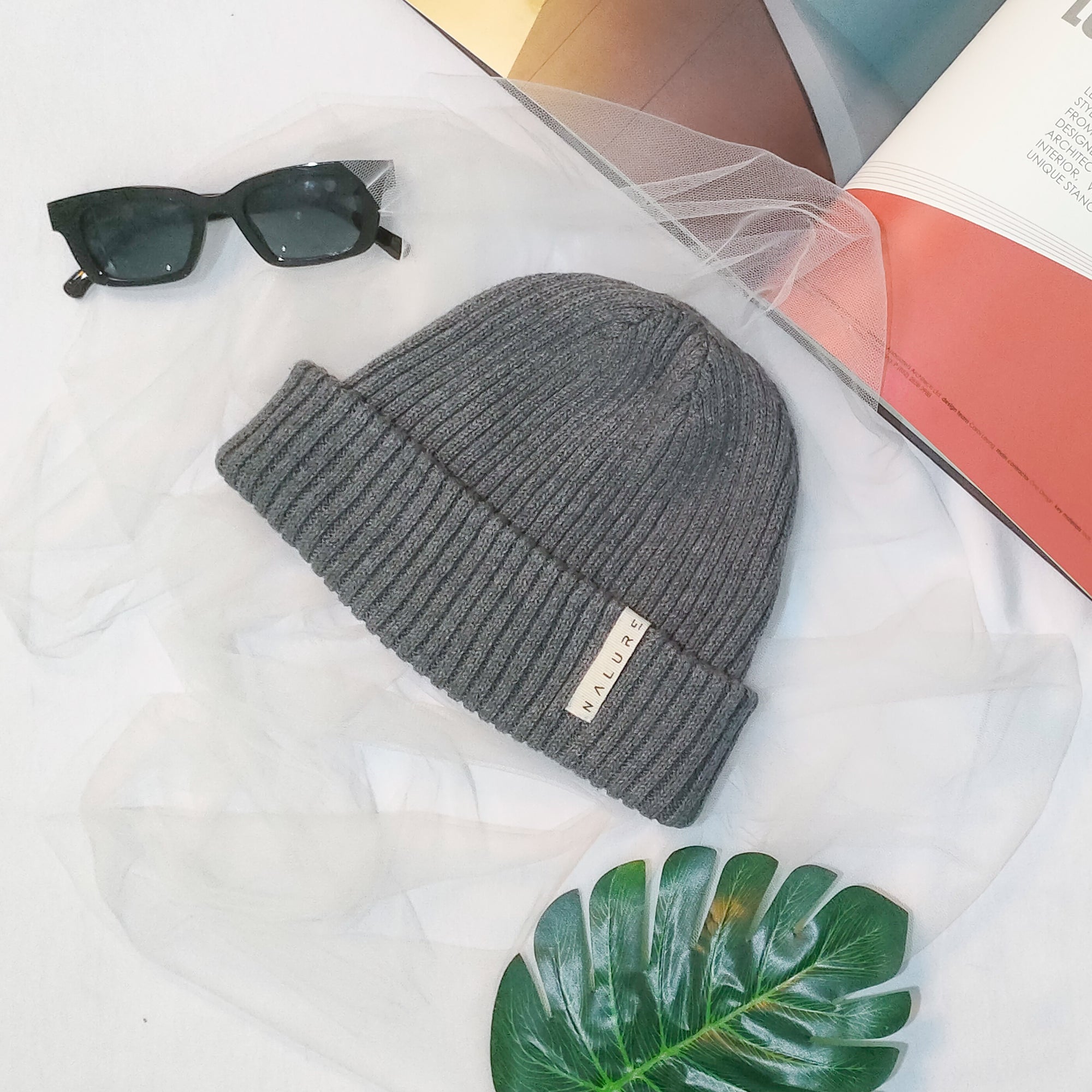 Nalure Beanie Hat Knitt