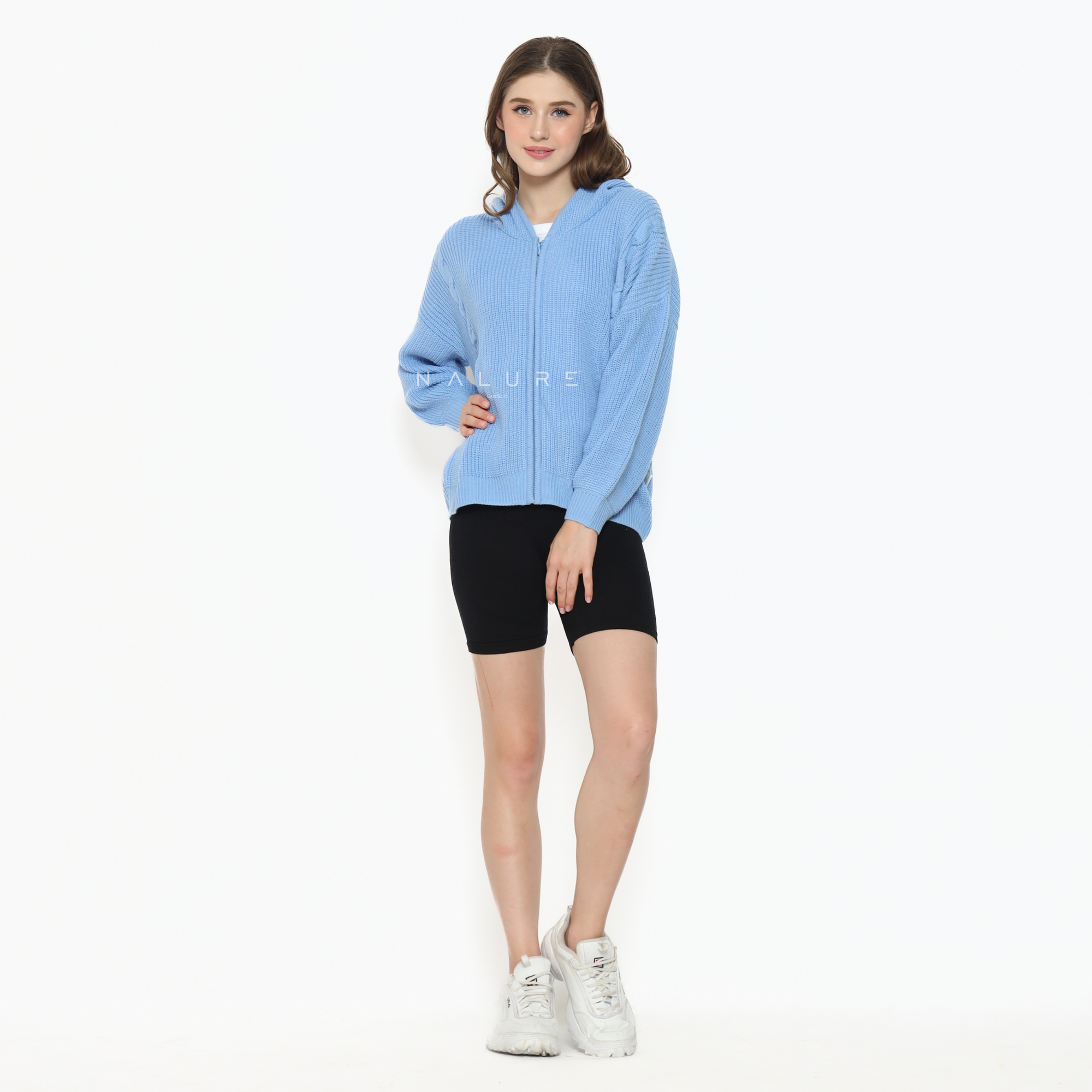 Nalure Griselle Hoodie Knitt Ladies