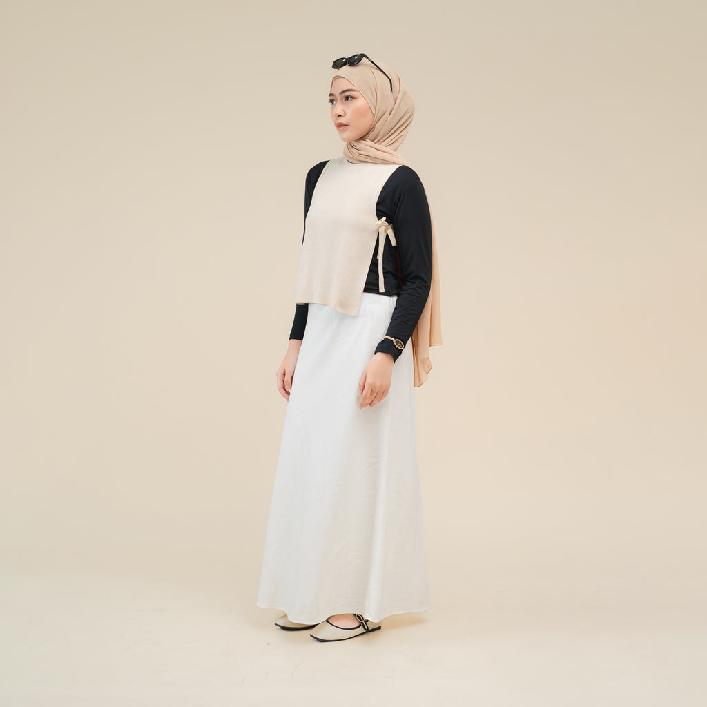 Nalure Tori Vest | Vest Knit Crop | Knitwear Wanita