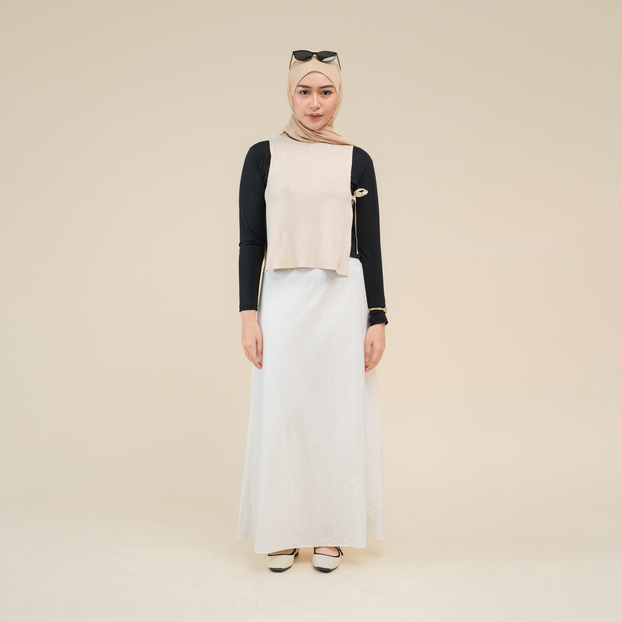 Nalure Tori Vest | Vest Knit Crop | Knitwear Wanita