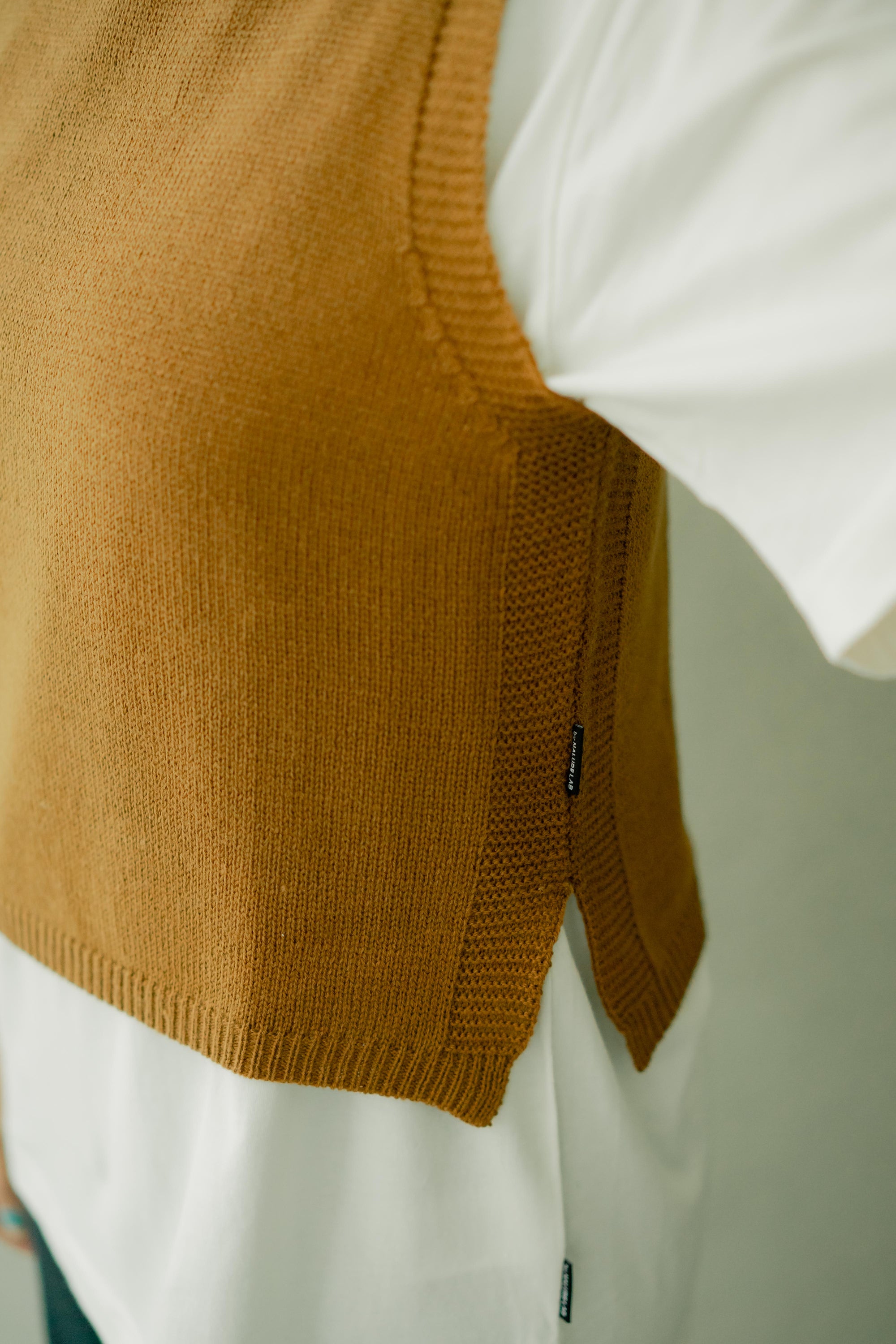 Nalure Vest Crop top Knitt Ladies