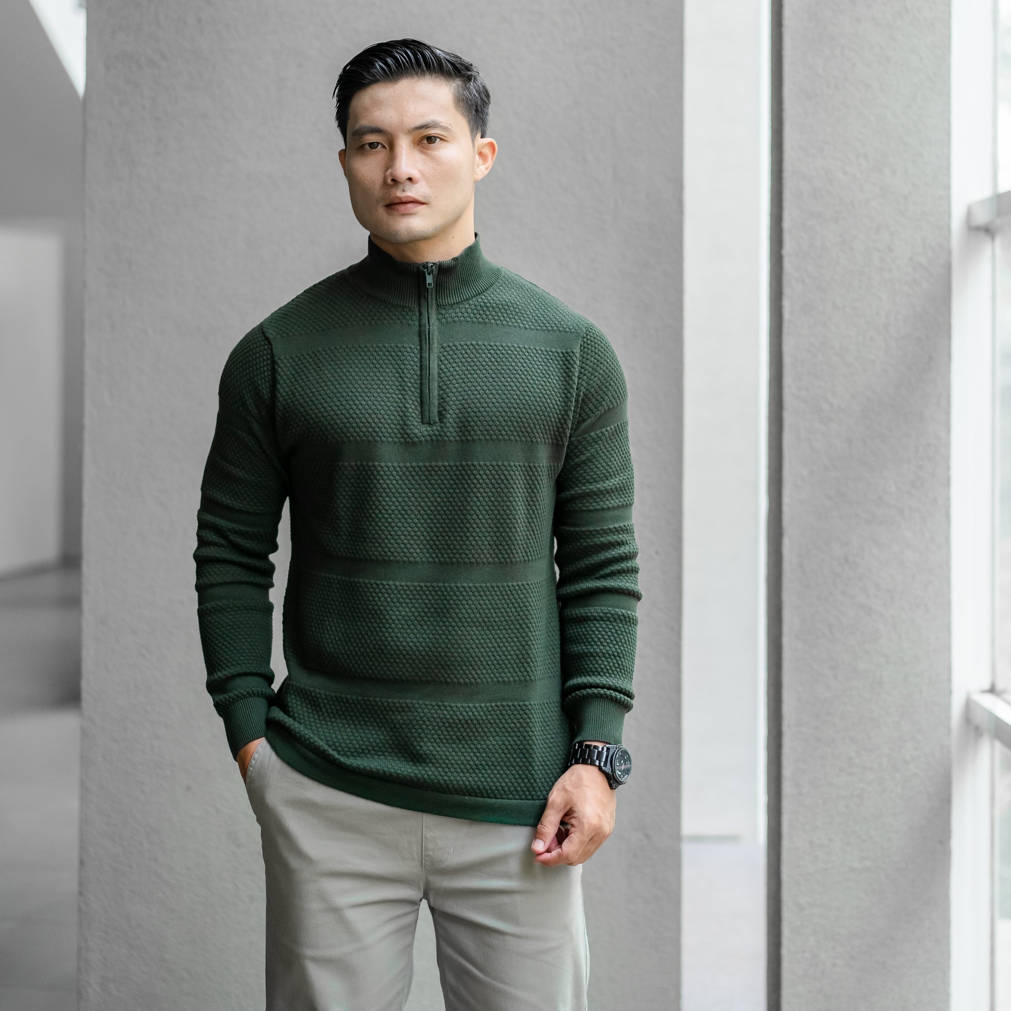 Nalure Long Sleeve Turtle Neck Sweater