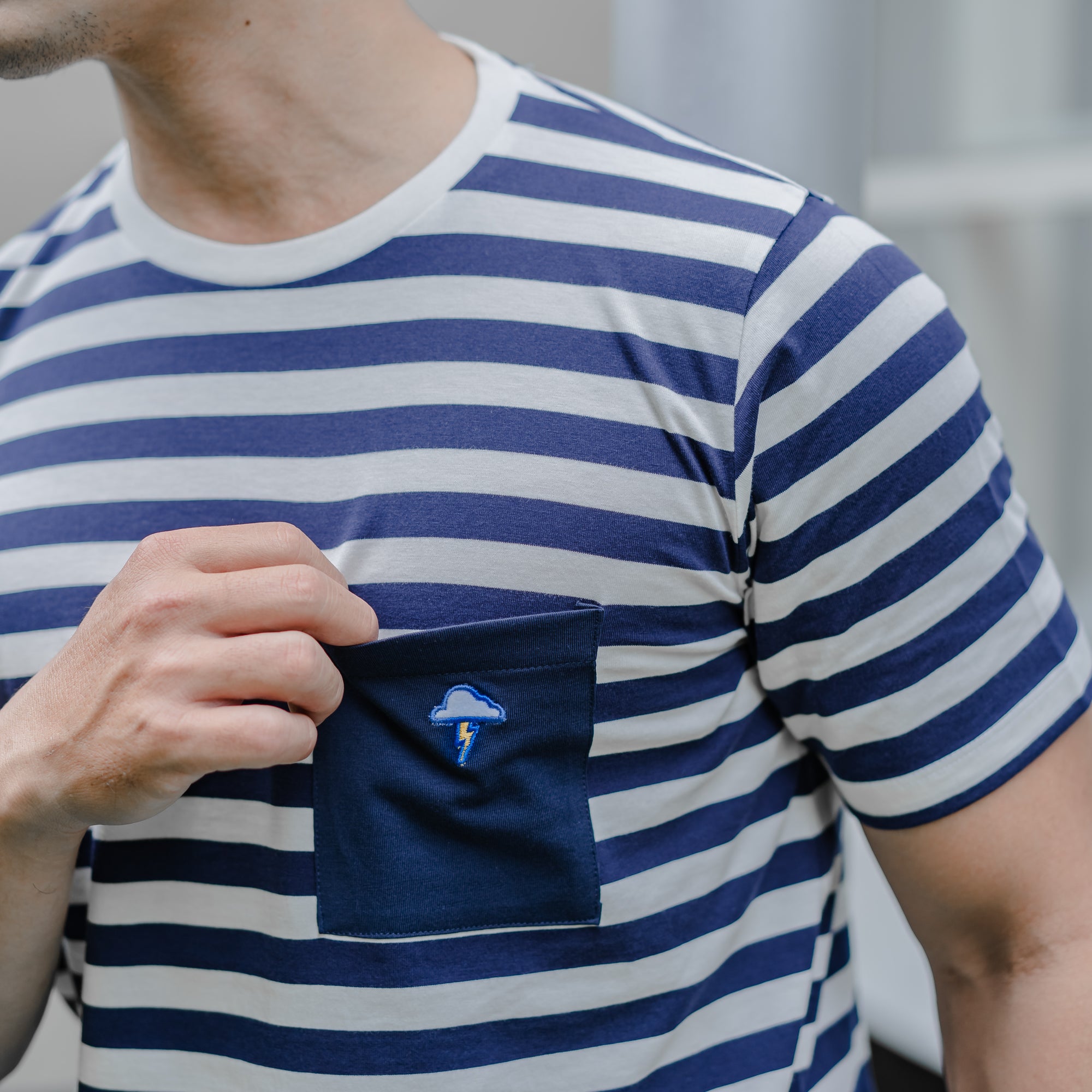 Nalure Stripe Man Tees