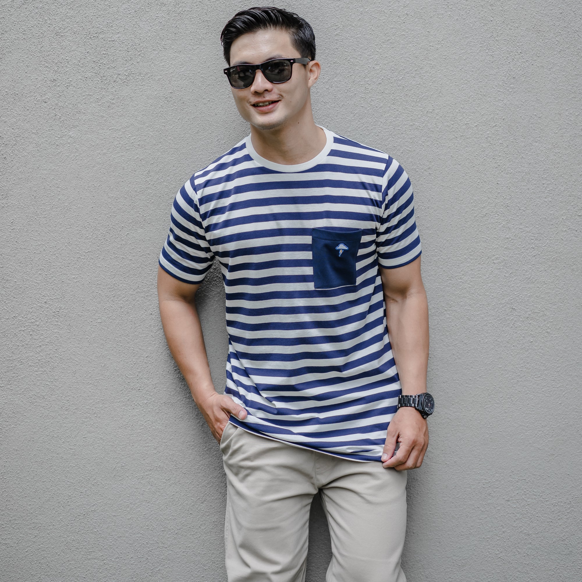 Nalure Stripe Man Tees