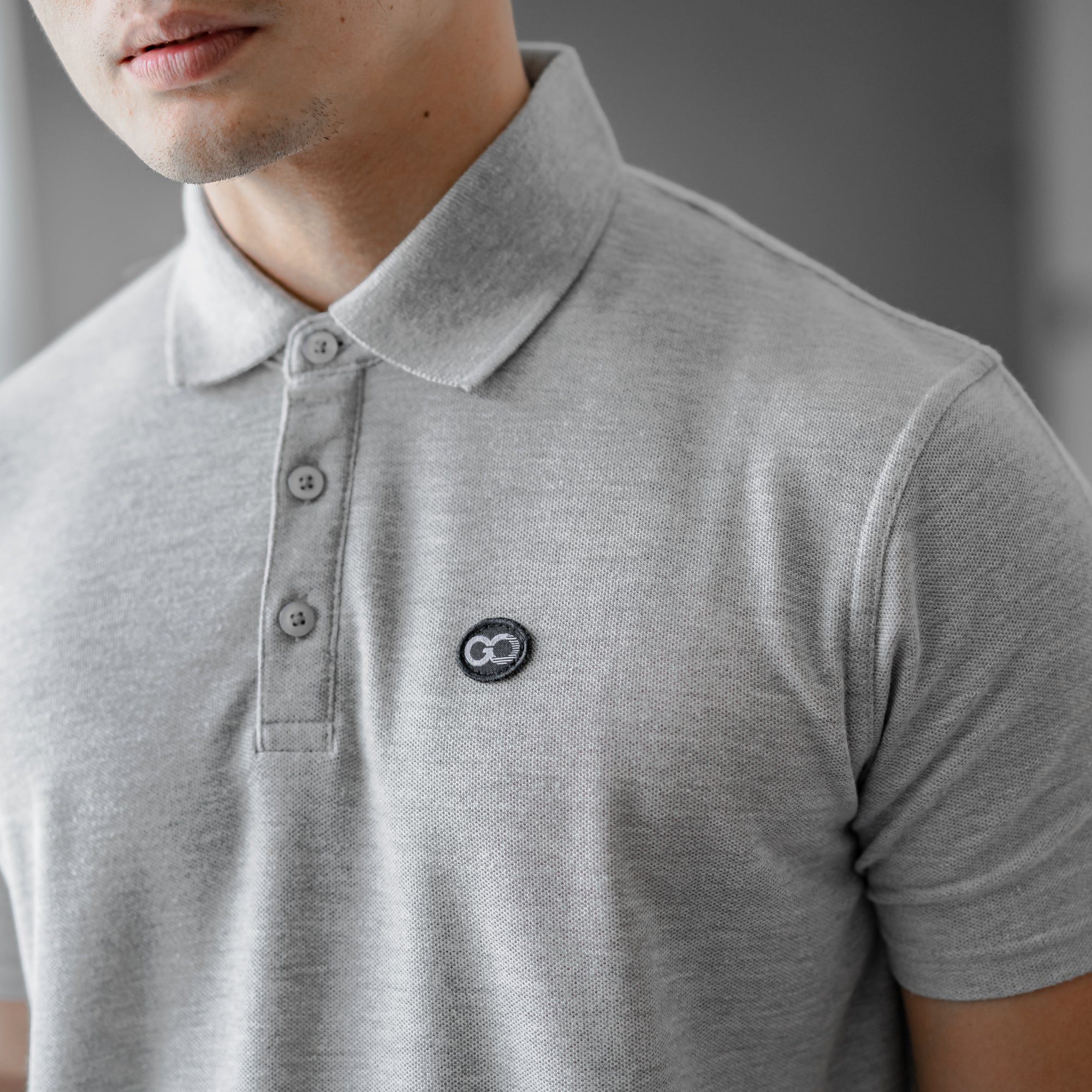 Nalure Short Sleeve Polo Shirt Patch