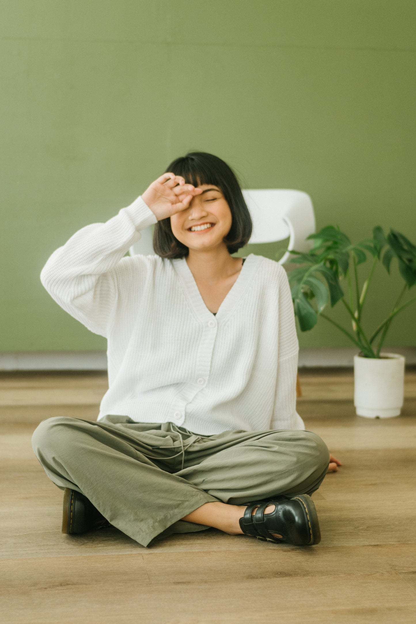 Nalure Cardigan Front Button