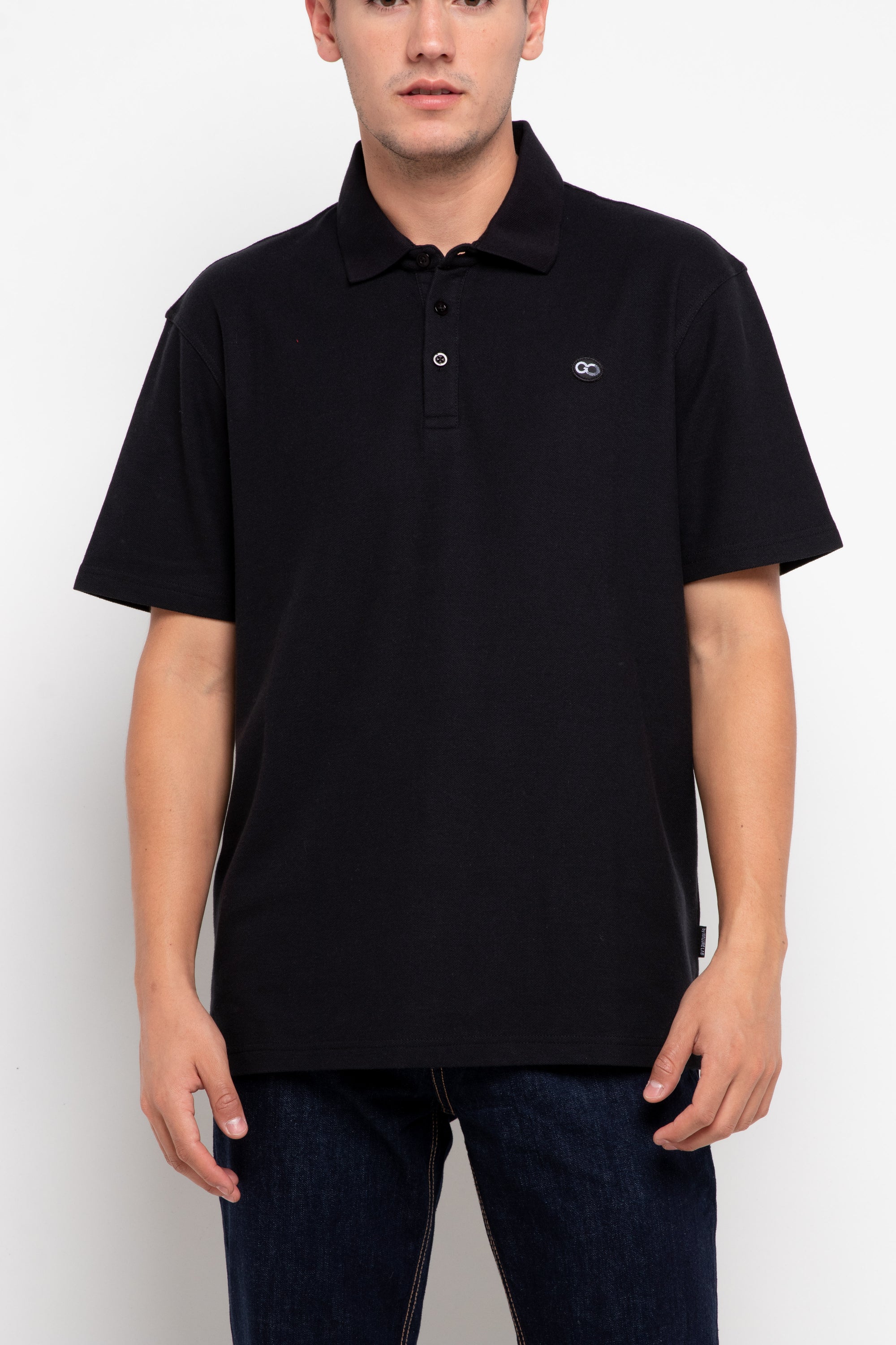 Nalure Short Sleeve Polo Shirt Patch