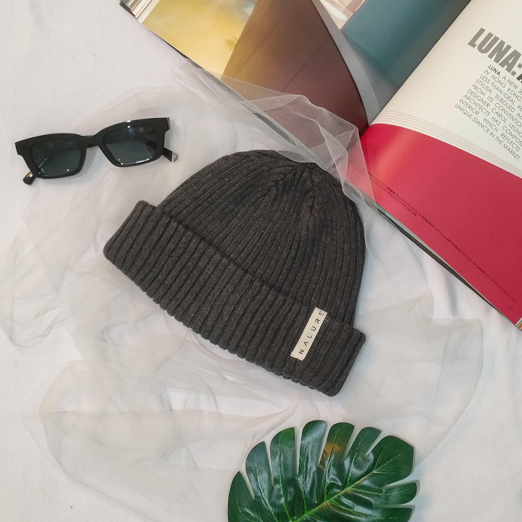 Nalure Beanie Hat Knitt