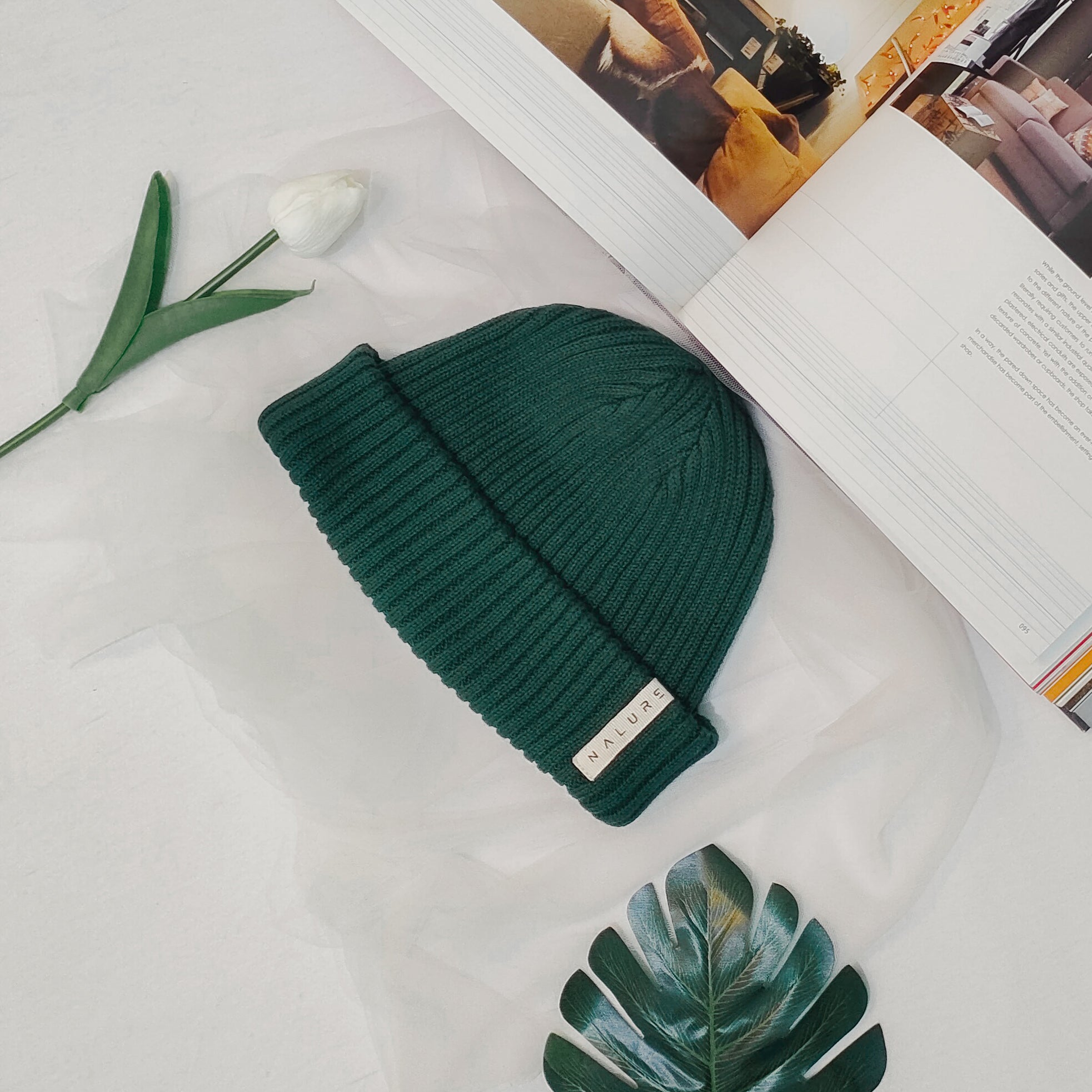 Nalure Beanie Hat Knitt