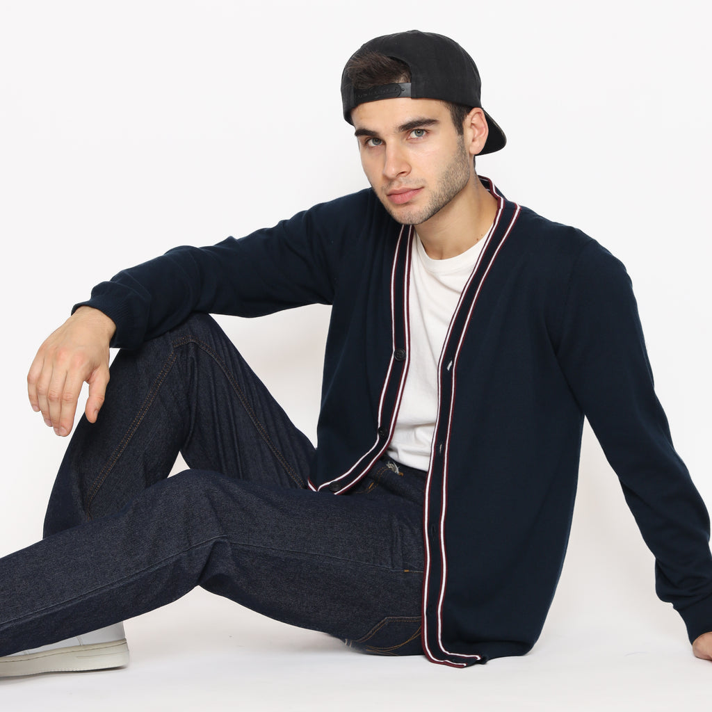 Nalure Danish Cardigan Knitt Man