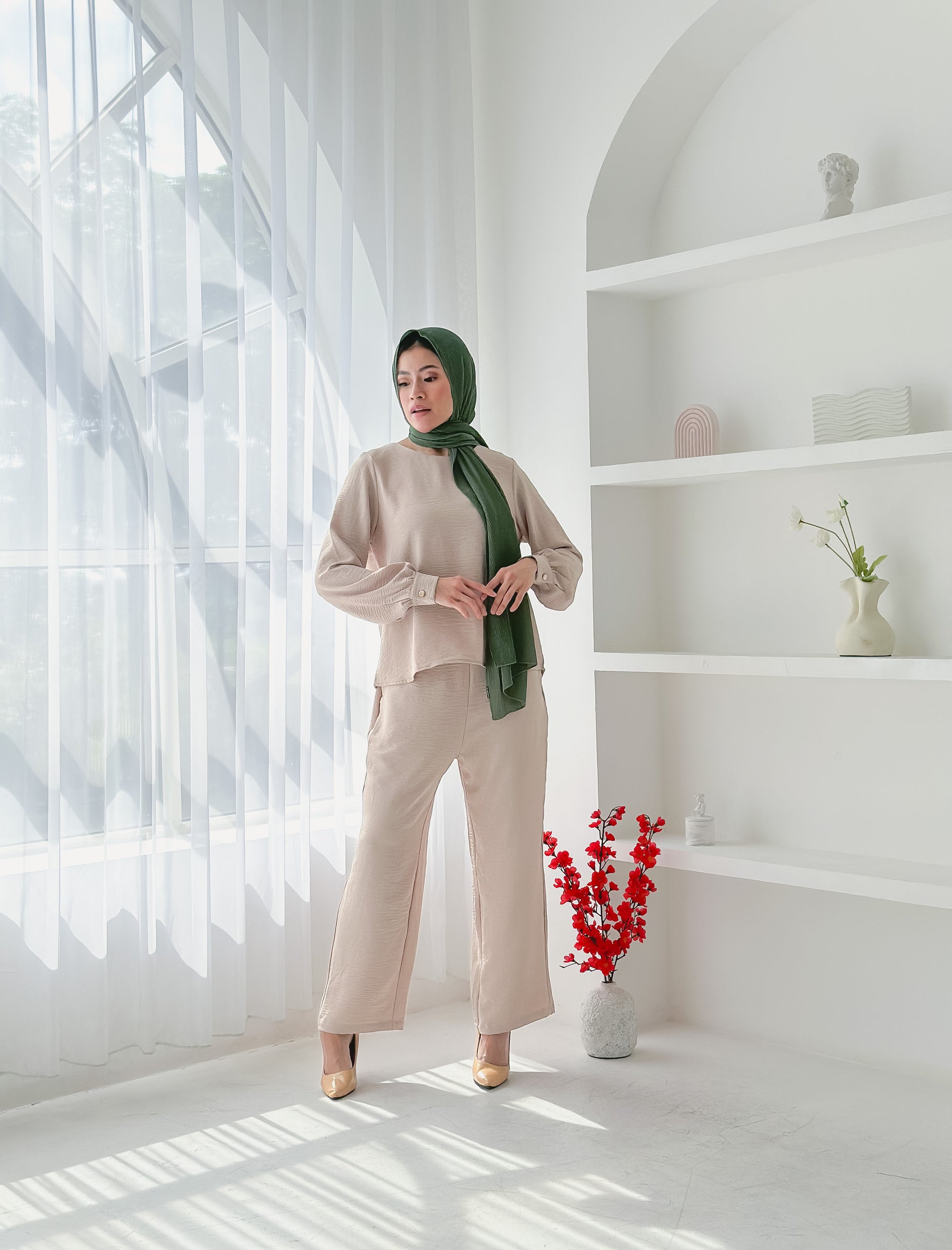 Nalure Elena Blouse Balloon Ladies