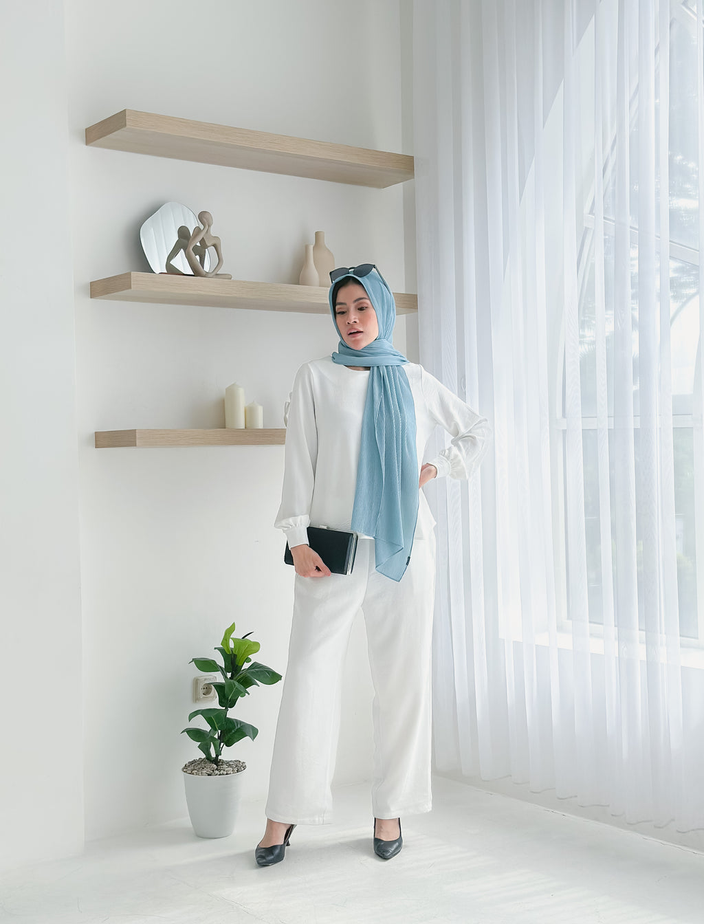 Nalure Elena Blouse Balloon Ladies