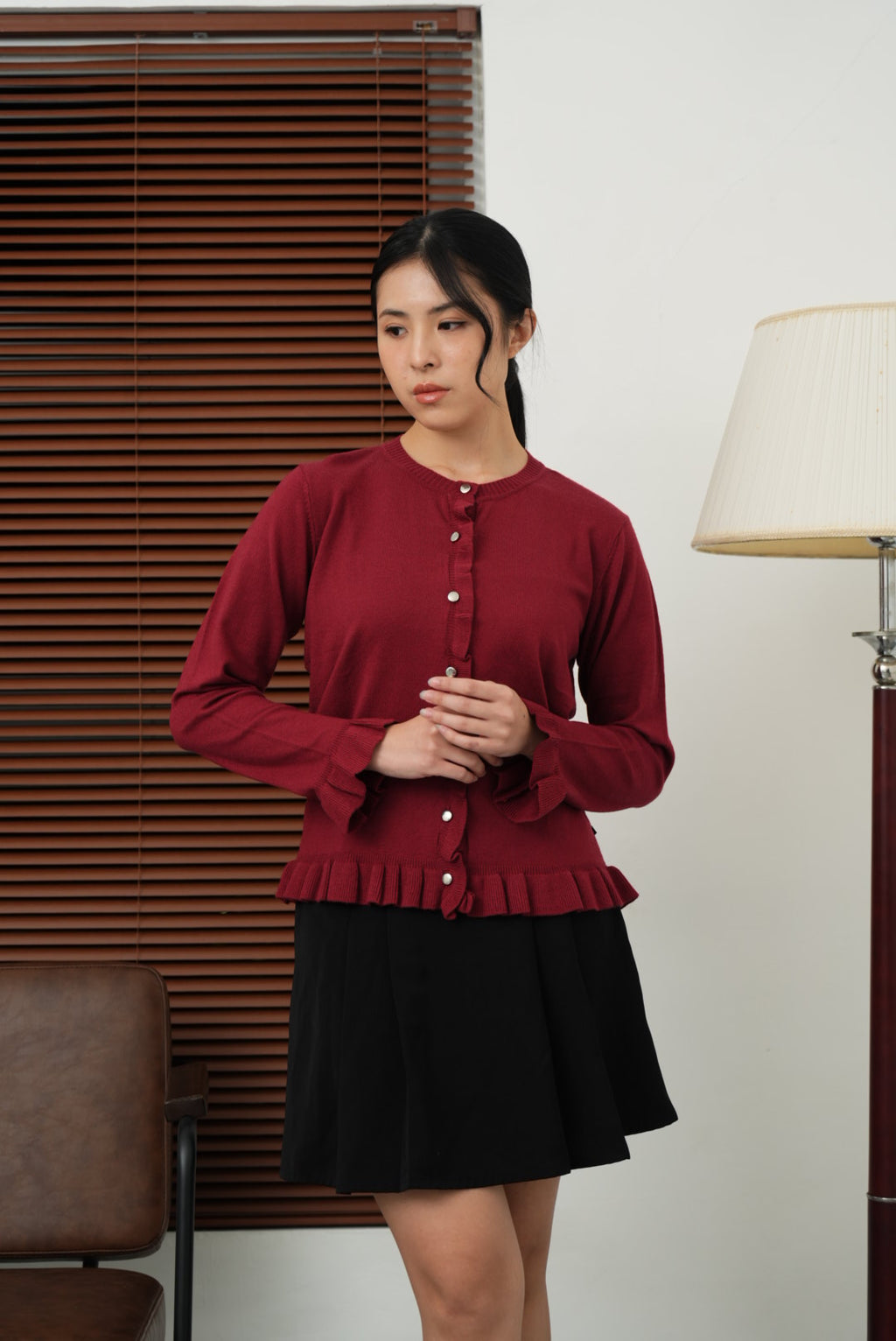 Nalure Chalote Cardigan | Cardigan Basic | Knitwear Wanita Korean Style