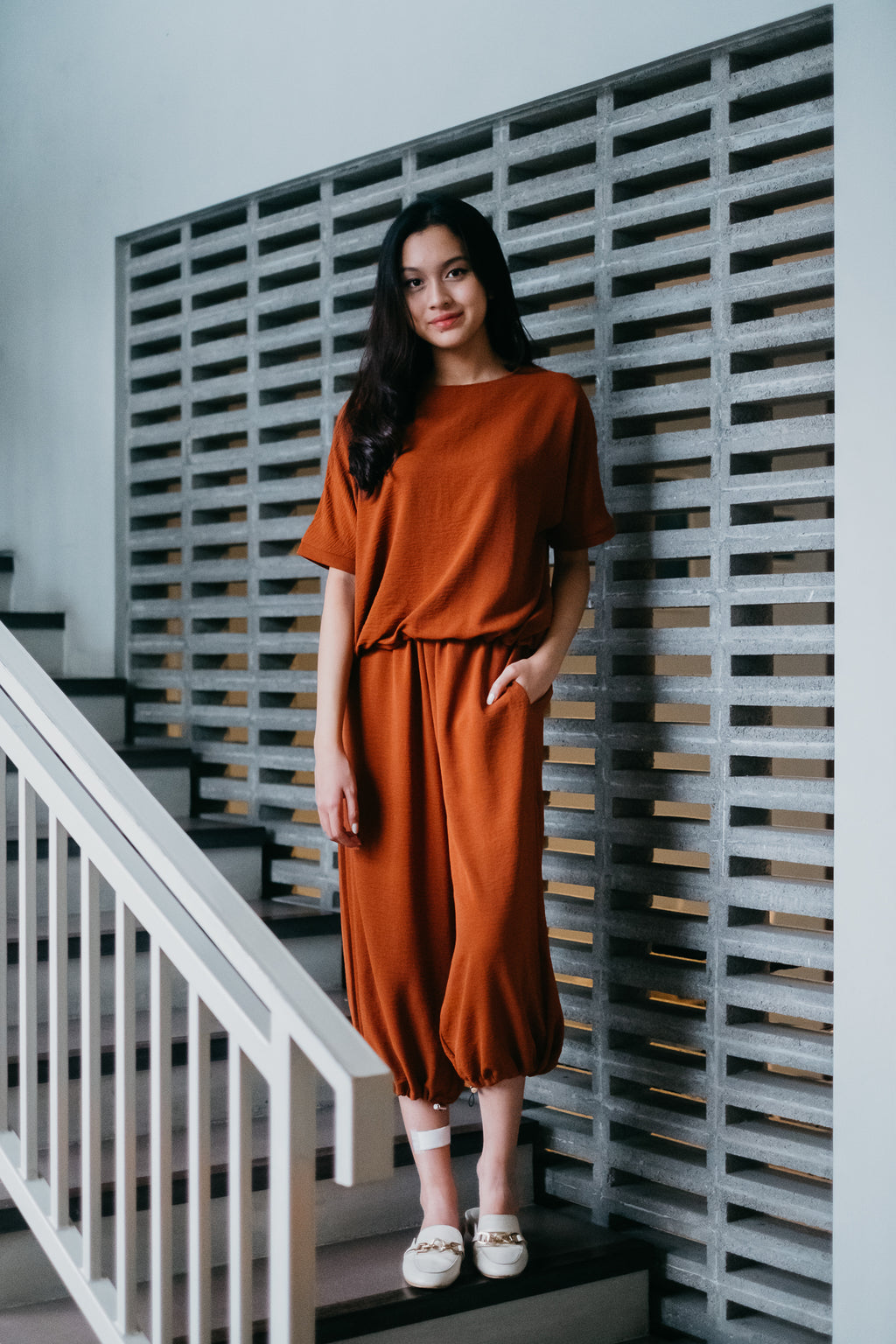 Nalure Meiki Bloues Crincle Ladies