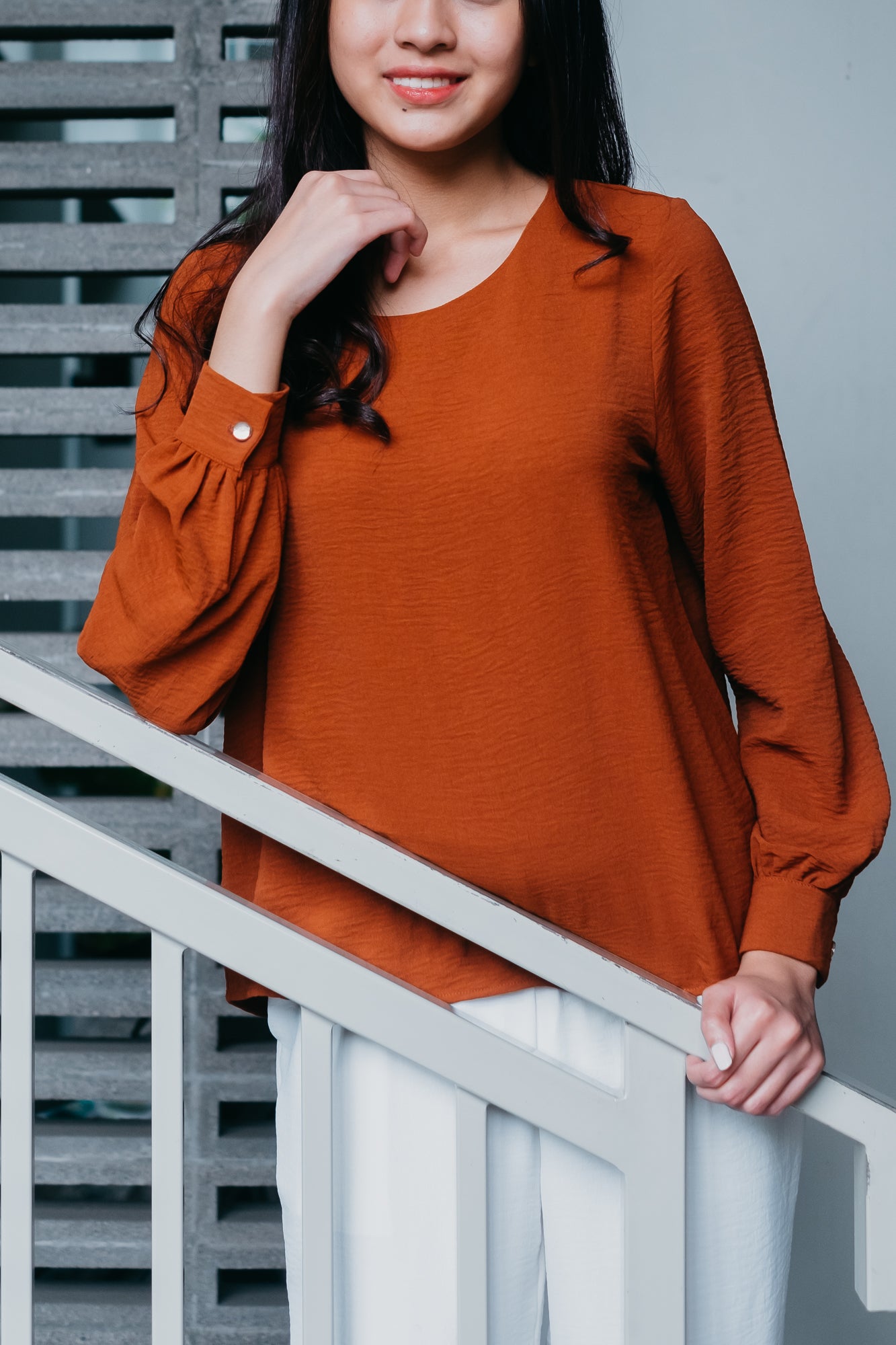 Nalure Elena Blouse Balloon Ladies
